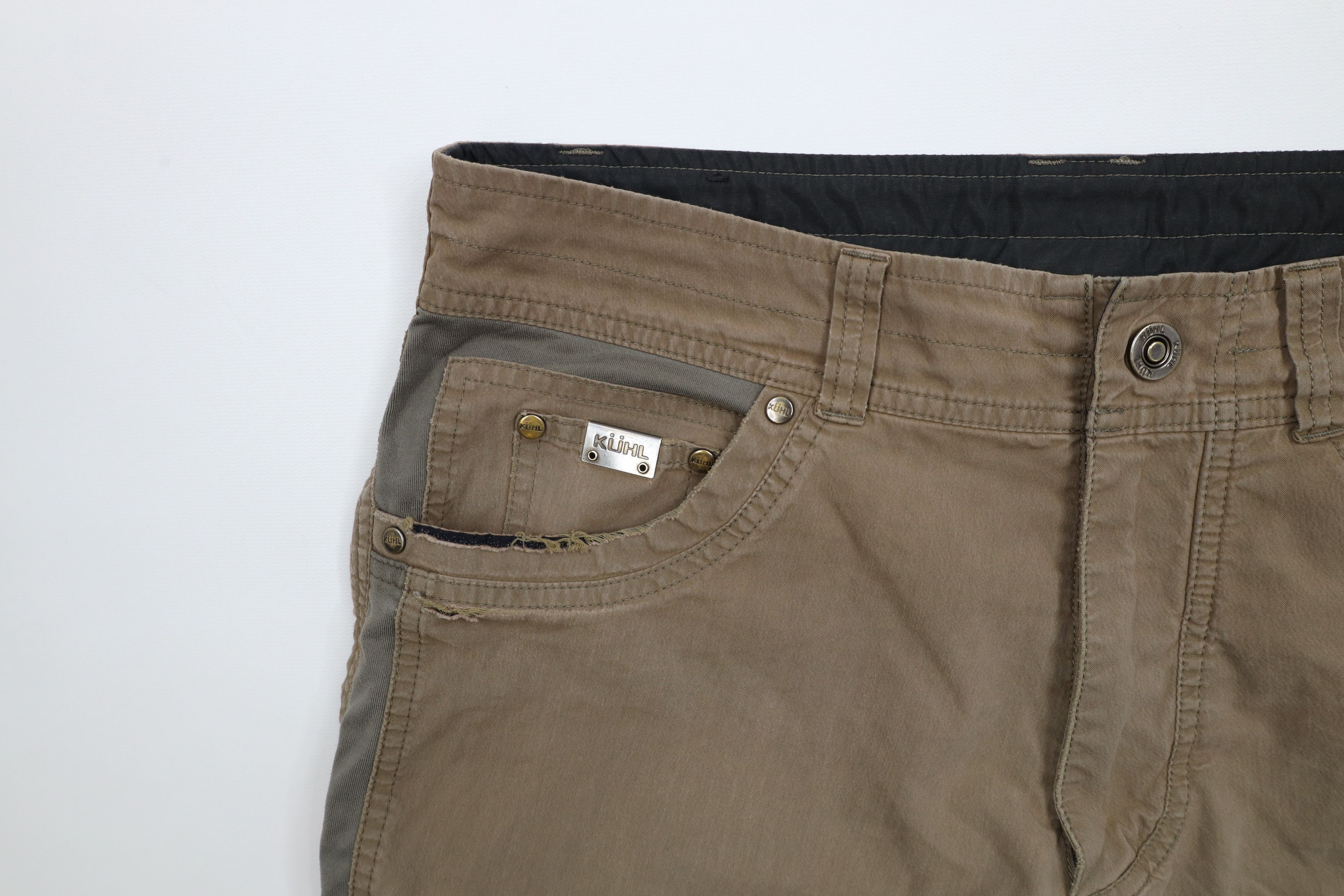Kuhl × Vintage Kuhl Mountain Distressed Radikl Stretch Hiking Trail Pants Size US 32 / EU 48 - 9 Thumbnail