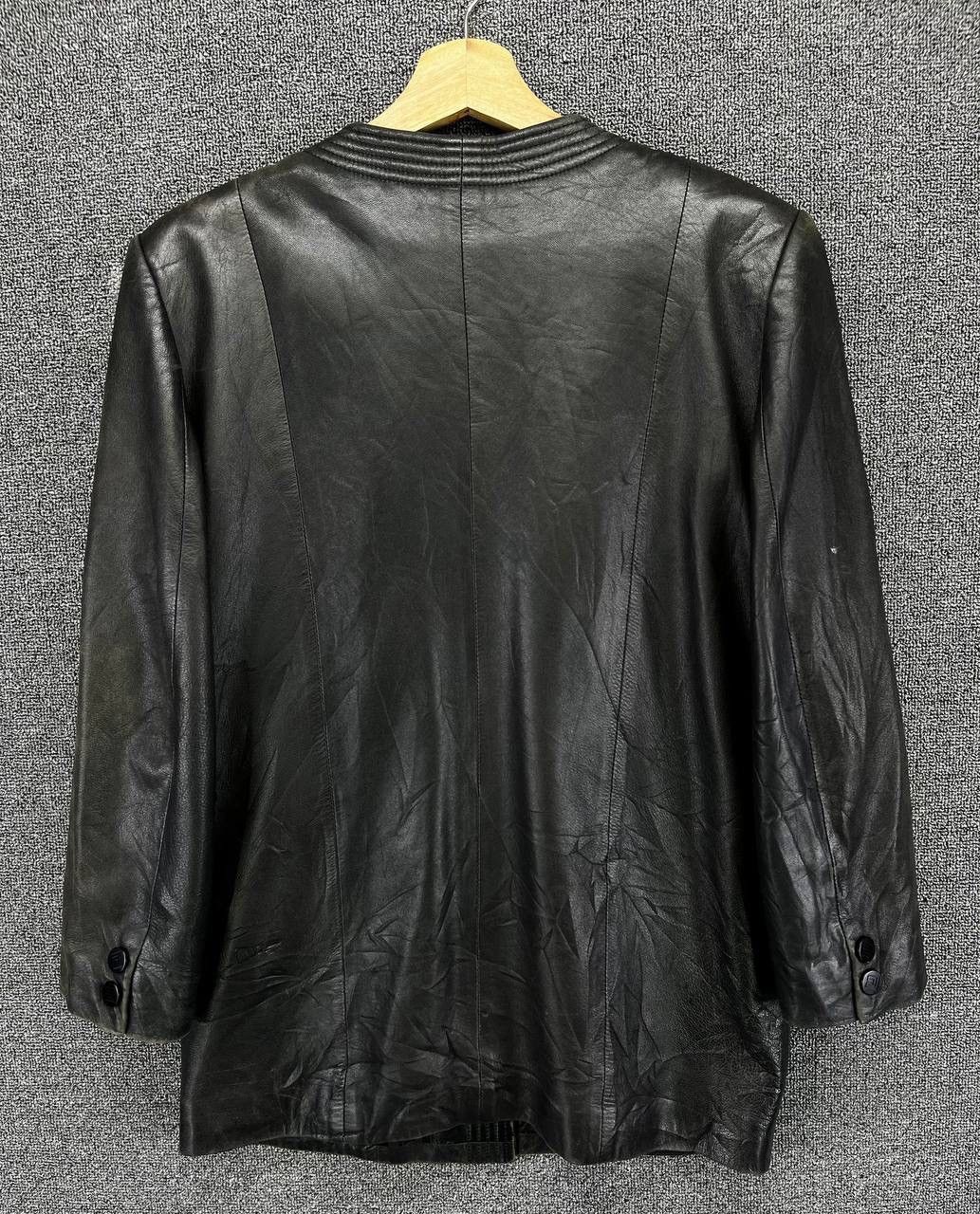 Pierre Balmain Vintage Pierre Balmain Luxury Button Up Leather Jacket Size M / US 6-8 / IT 42-44 - 13 Thumbnail