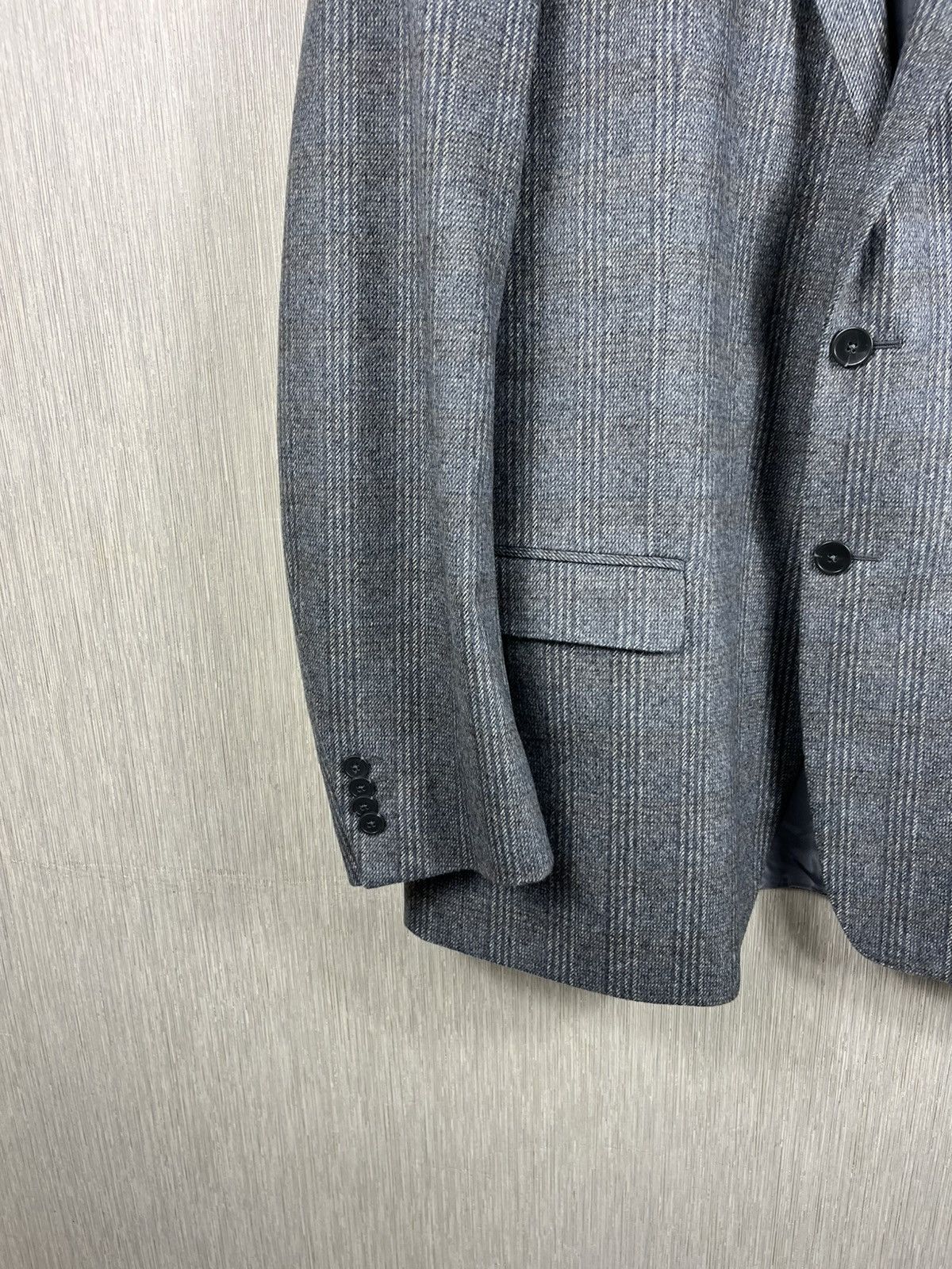 Ermenegildo Zegna × Z Zegna Ermenegildo Z Zegna city wool angora blazer jacket patterned Size 48R - 7 Thumbnail