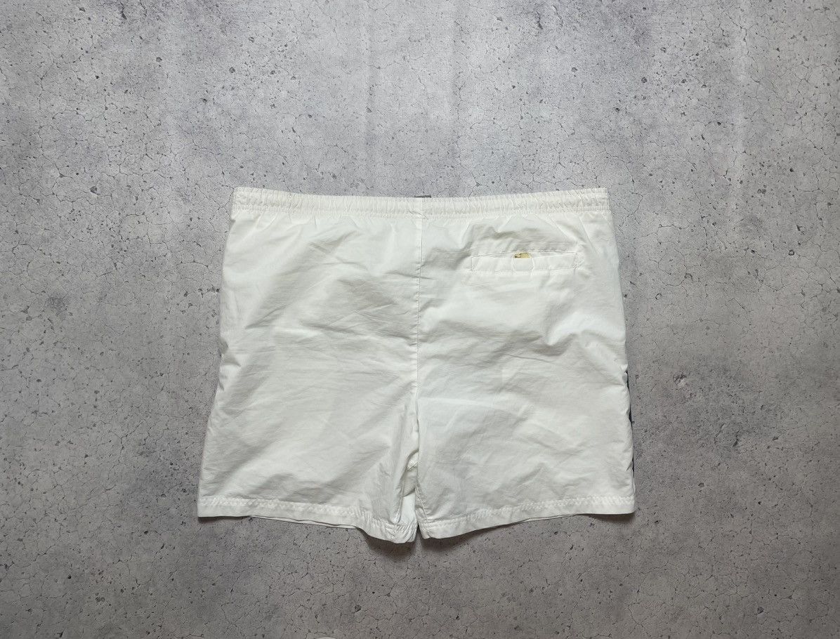 Nike × Vintage Vintage 00s Nike Nylon Shorts Swoosh Logo Drill Y2K White Size US 36 / EU 52 - 4 Thumbnail
