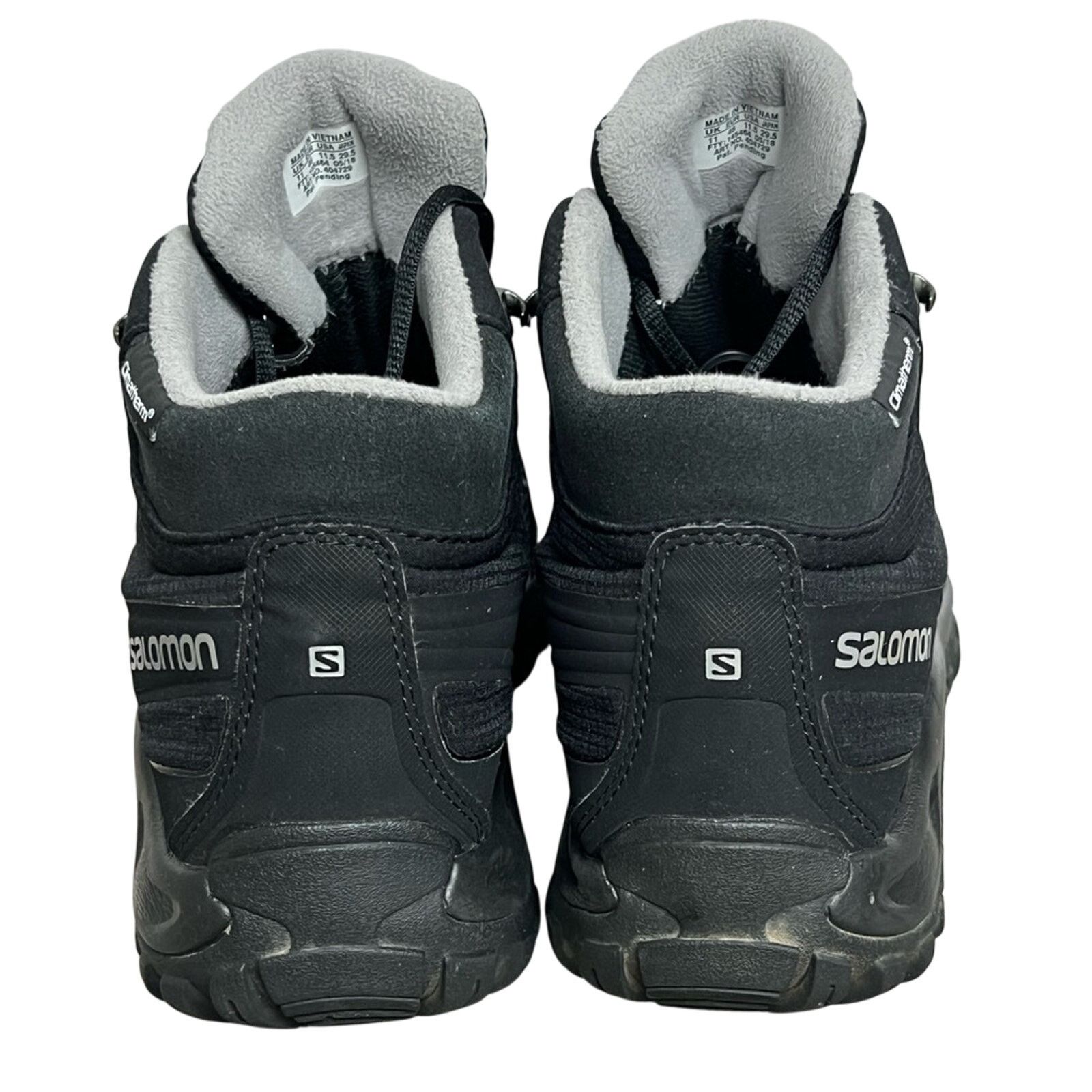 Salomon Mens Salomon 404729 Shelter Climatherm Waterproof Shoes Size US 11.5 / EU 44-45 - 4 Thumbnail