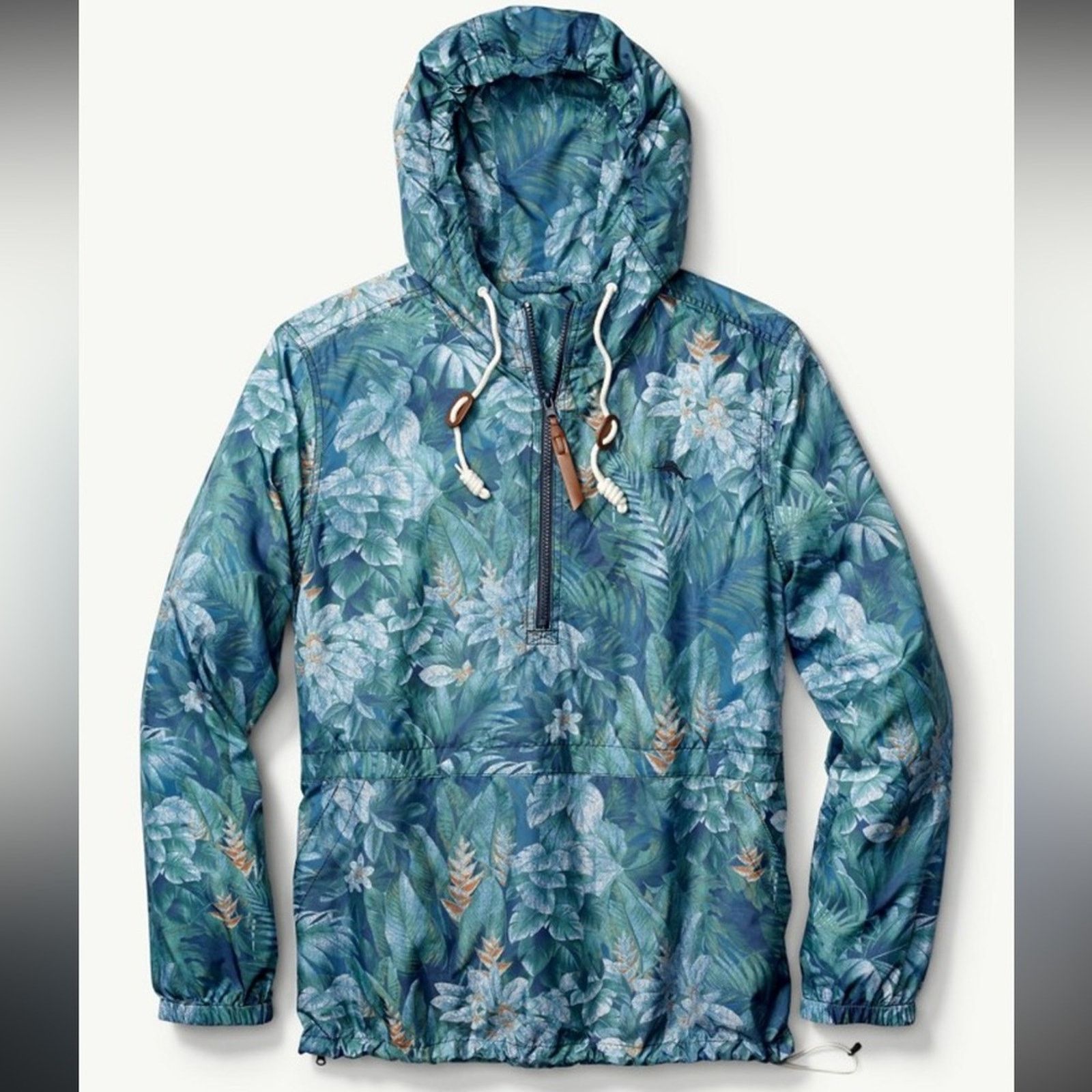 Tommy Bahama NWOT Tommy Bahama Botanica Beach Popover Hoodie – Size S Size US S / EU 44-46 / 1 - 1 Thumbnail