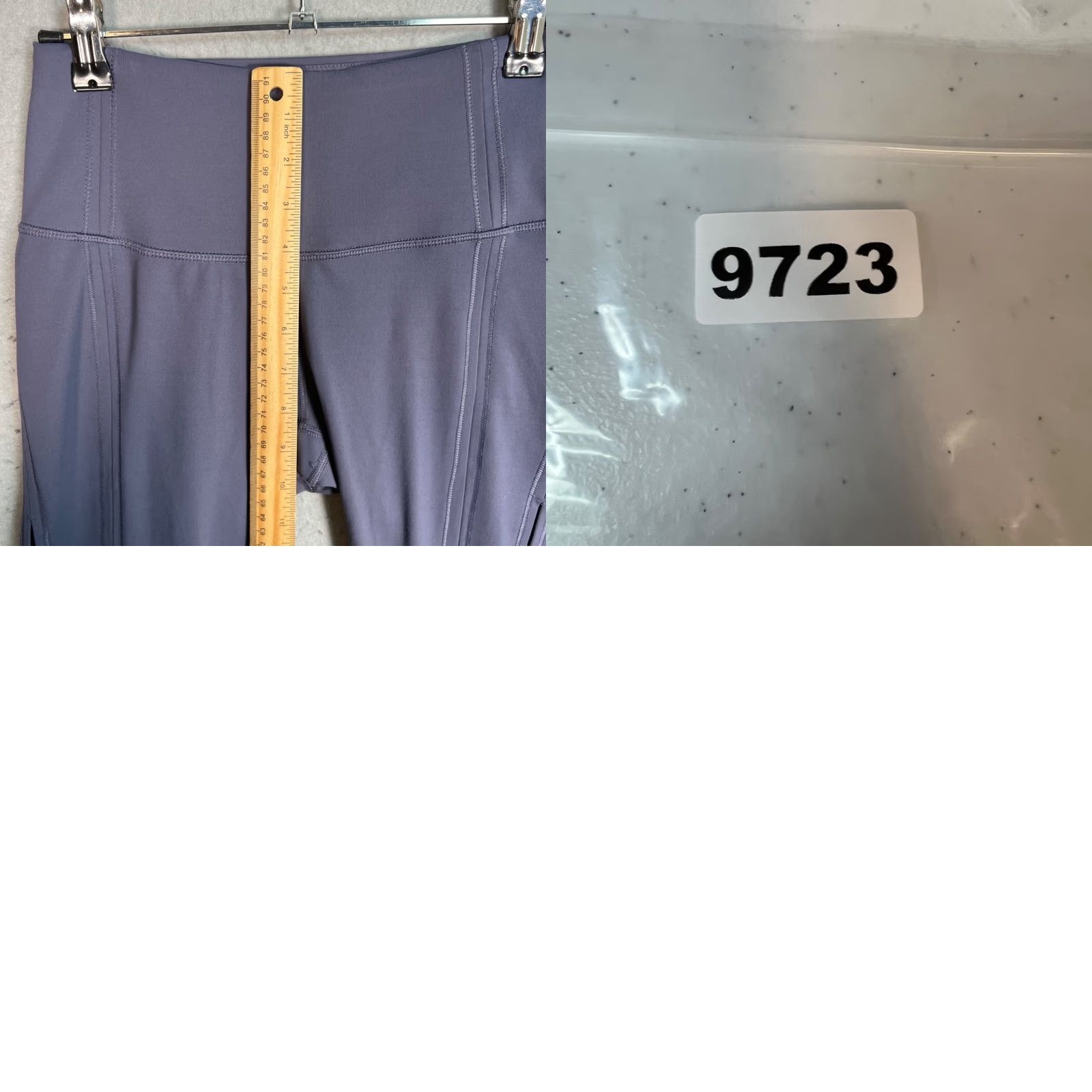 Vintage Yogalicious Womens High-Waist Leggings Small Purple Yoga Gym Athletic Size 28" / US 6 / IT 42 - 8 Thumbnail