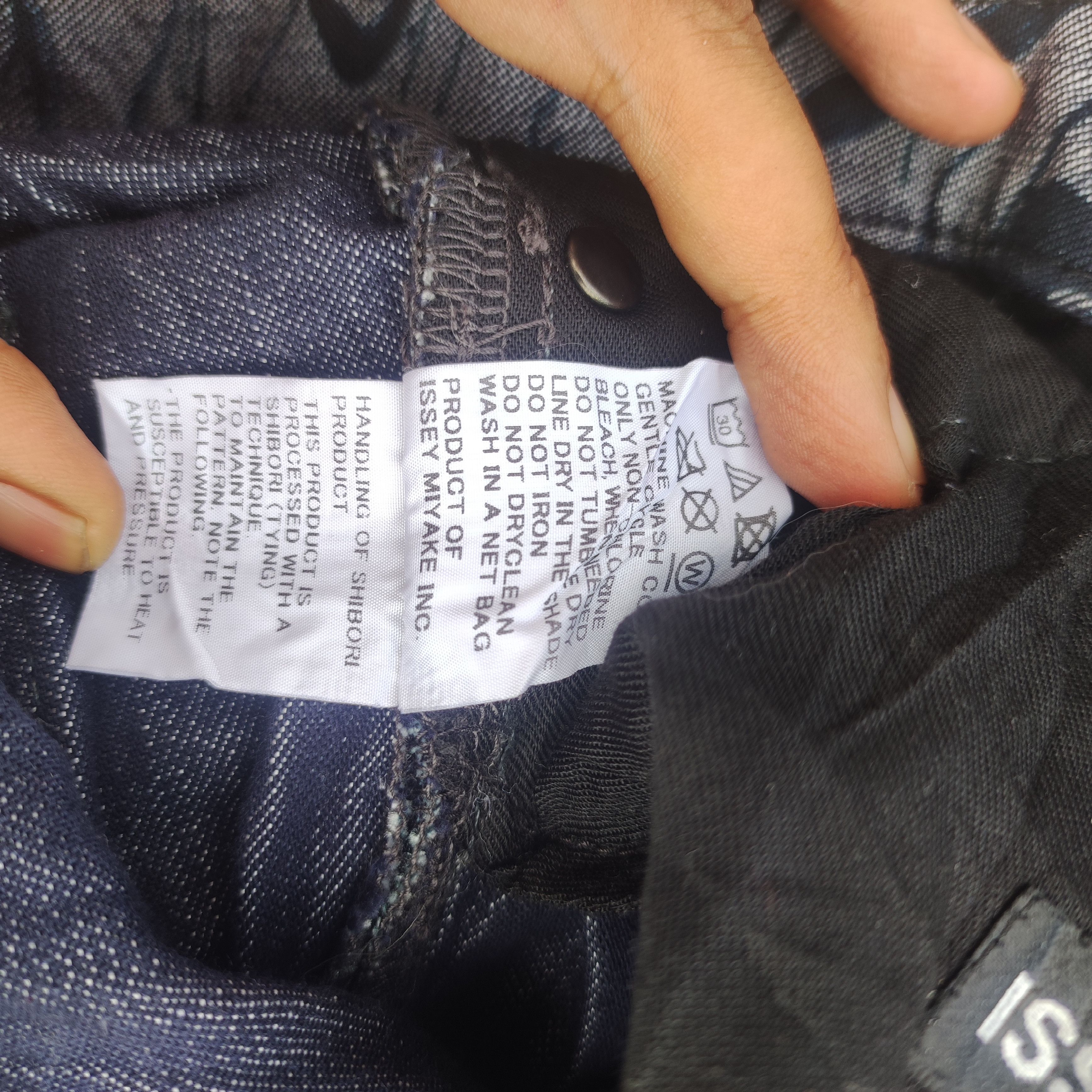 Issey Miyake Issey miyake meguru yamaguchi "out of bounds" Wrinkle jeans Size US 36 / EU 52 - 6 Thumbnail