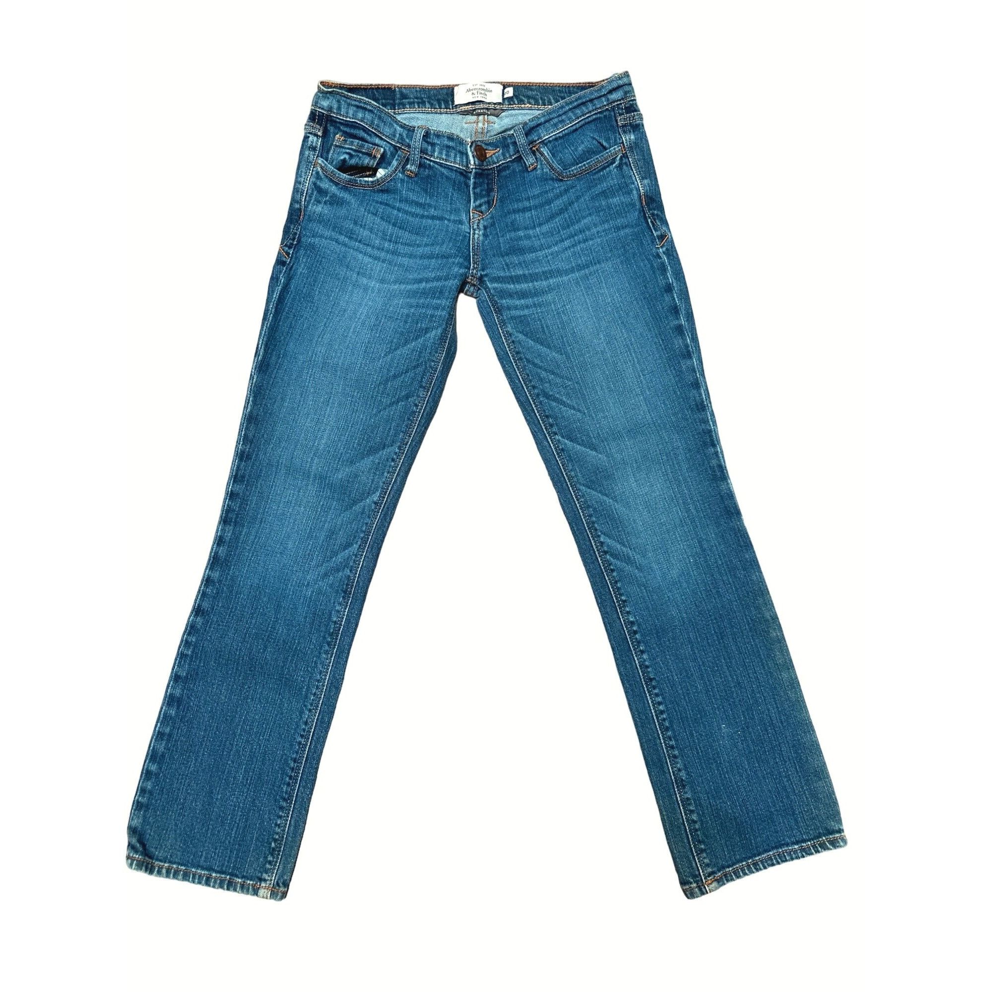 Abercrombie & Fitch Abercrombie Fitch Size 0 Y2K Stretch Bootcut Jeans Low Rise Size 24" / US 00 / IT 34 - 2 Thumbnail