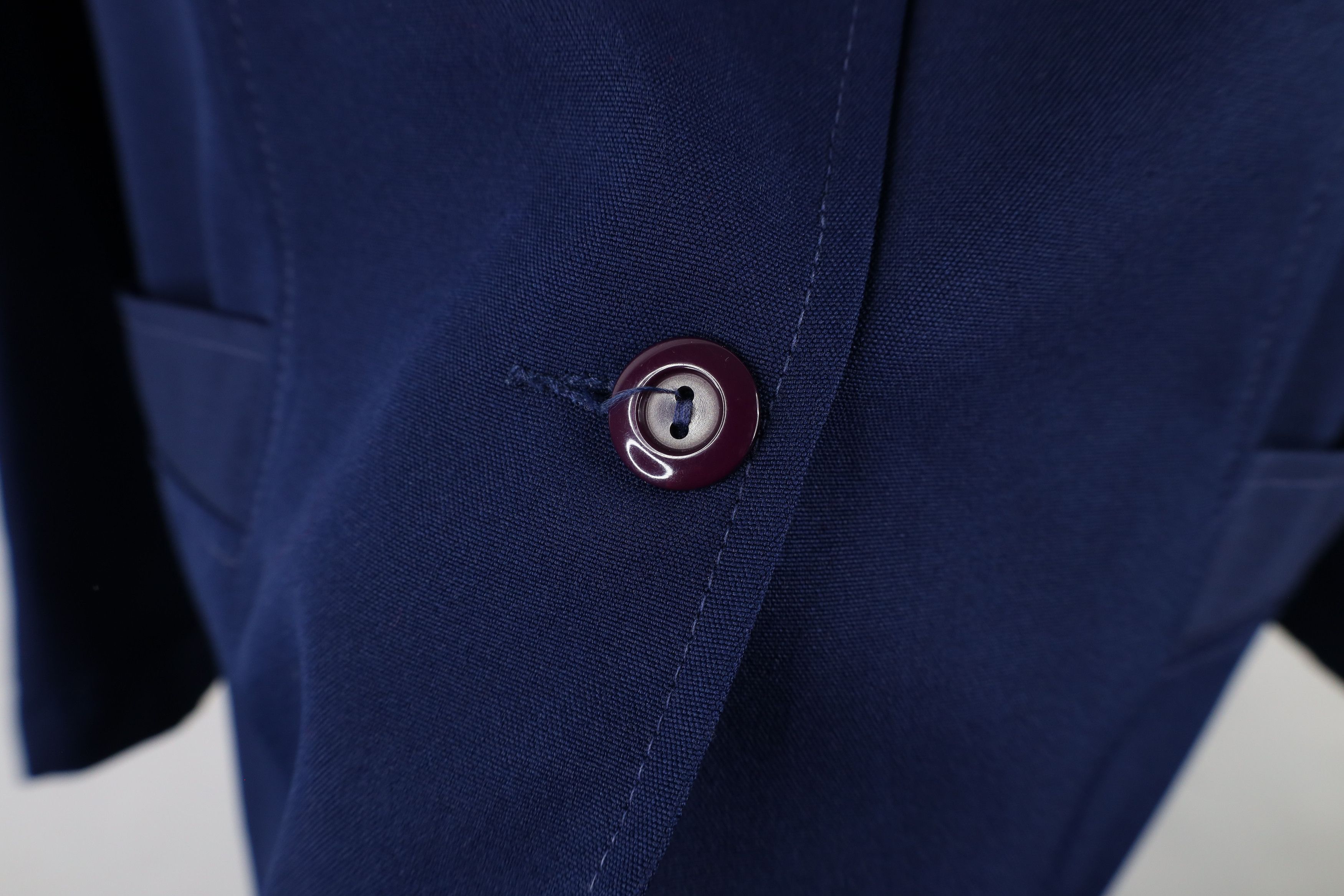 Vintage Vintage 90s Streetwear 2 Button Blazer Suit Jacket Blue USA Size XXL / US 16-18 / IT 52-54 - 8 Thumbnail