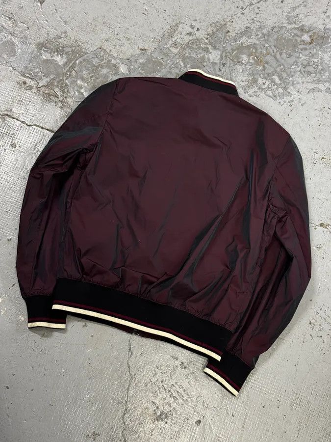 Prada 2010s Prada Bordeaux Nylon Bomber Jacket Size US S / EU 44-46 / 1 - 6 Thumbnail