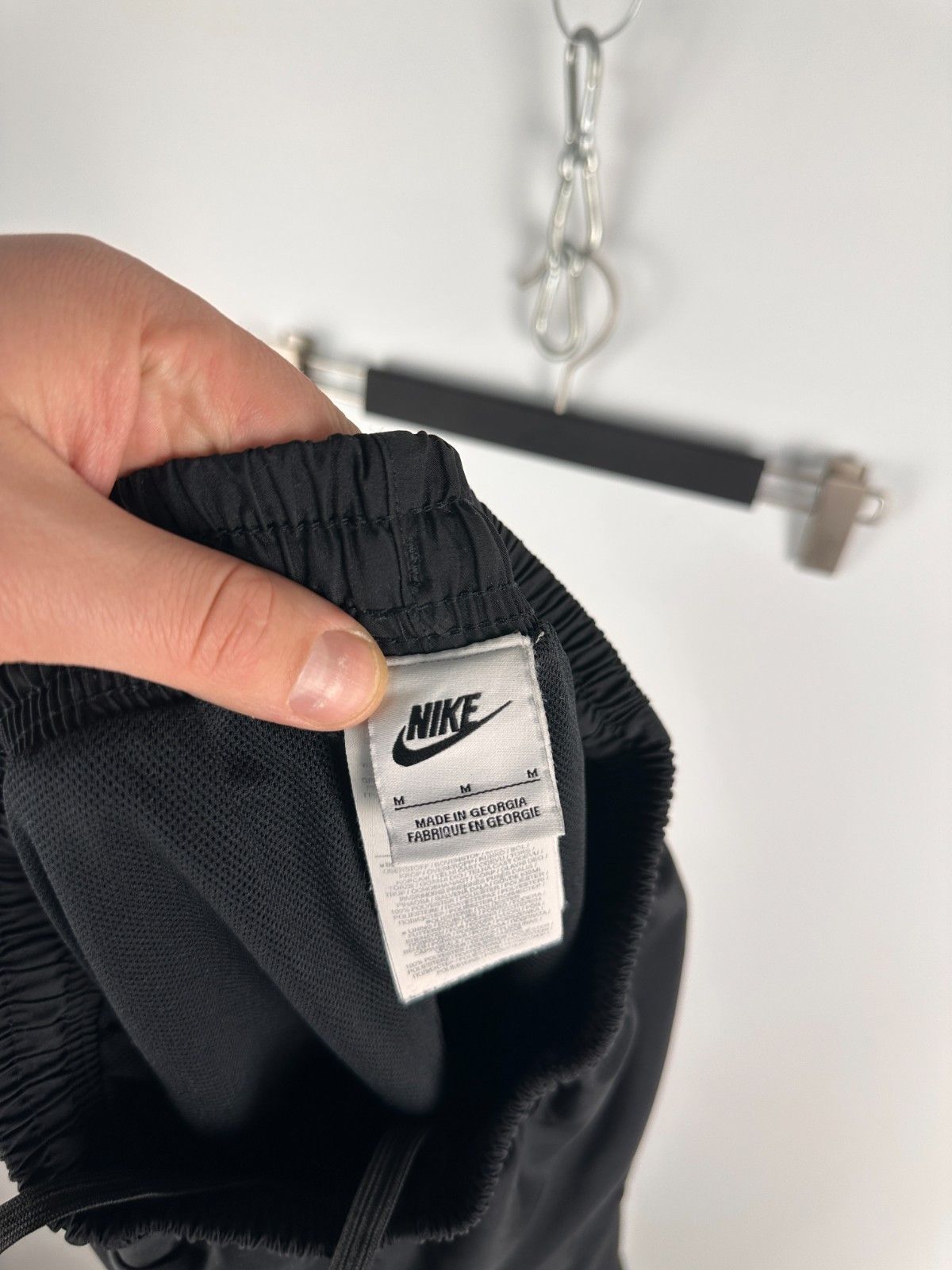 Nike Nike Cargo Track Pant Black Neylon Mens Size M Size US 32 / EU 48 - 9 Thumbnail