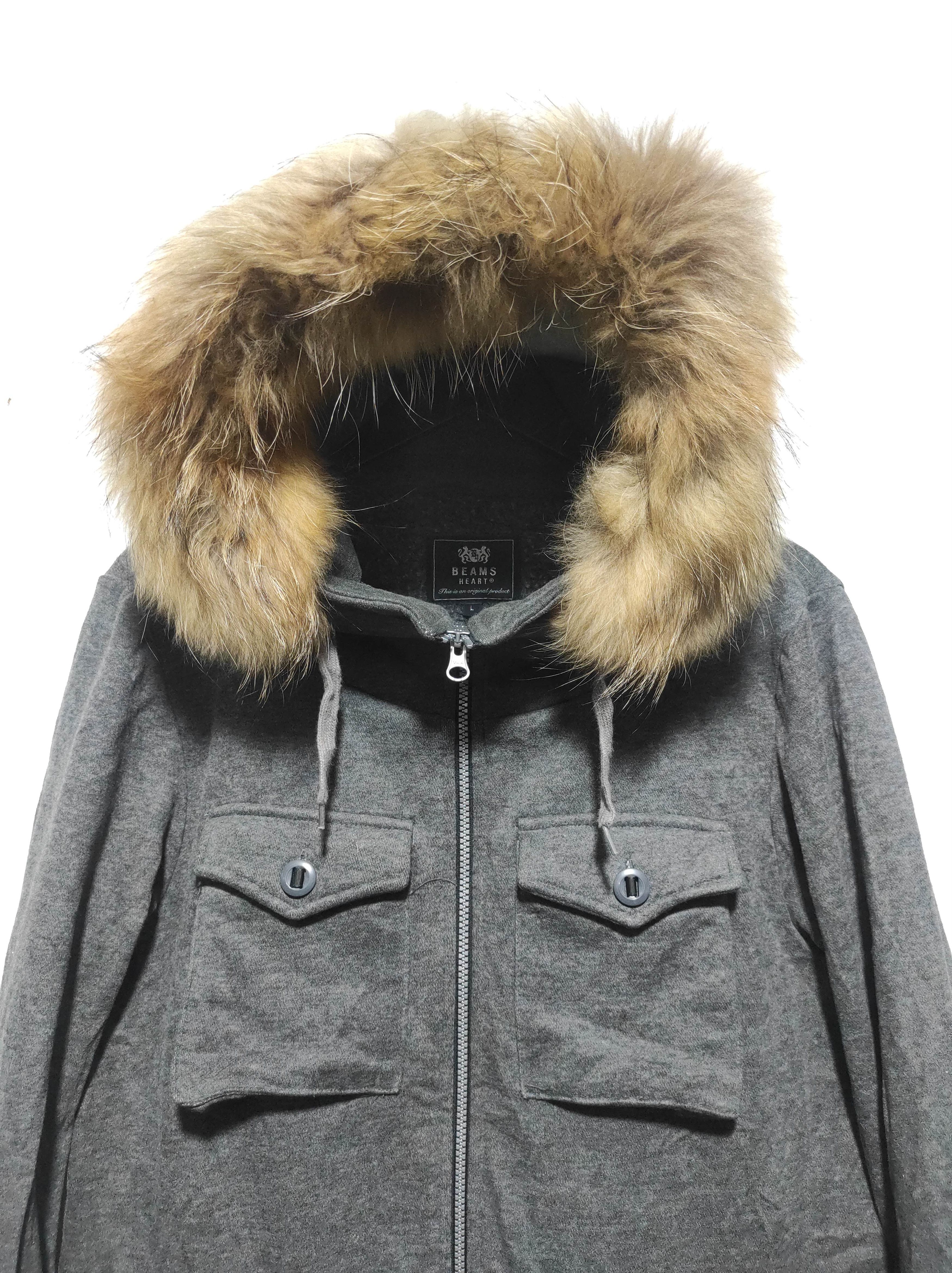 Beams Plus Beams double Zip Fur Hoodie Parka Jacket IfSixWasNine style Size US M / EU 48-50 / 2 - 4 Thumbnail