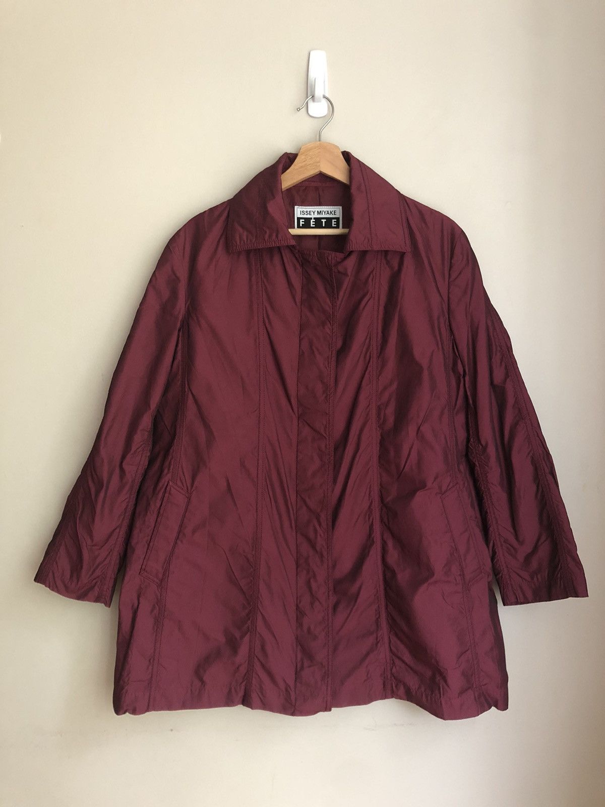 Pleats Please Issey Miyake Issey Miyake Fete Vintage Crushed Nylon Jacket Size M / US 6-8 / IT 42-44 - 17 Thumbnail