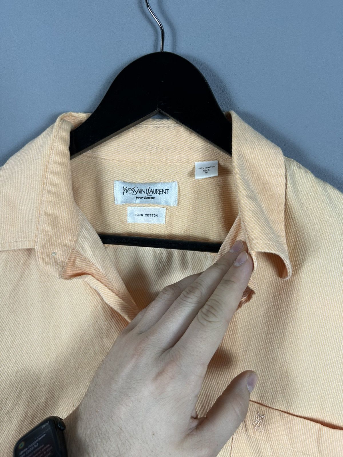 Designer × Yves Saint Laurent Vintage 90s Yves Saint Laurent Size US M / EU 48-50 / 2 - 2 Thumbnail