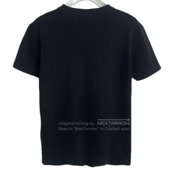Louis Vuitton Louis Vuitton Black Logo Print Cotton T. Size US M / EU 48-50 / 2 - 2 Thumbnail