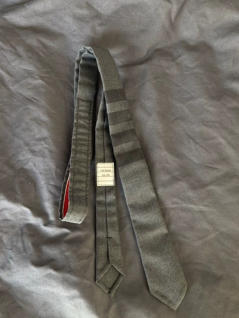 Thom Browne Thom Browne Four-dotted collar tie Size ONE SIZE - 1 Thumbnail