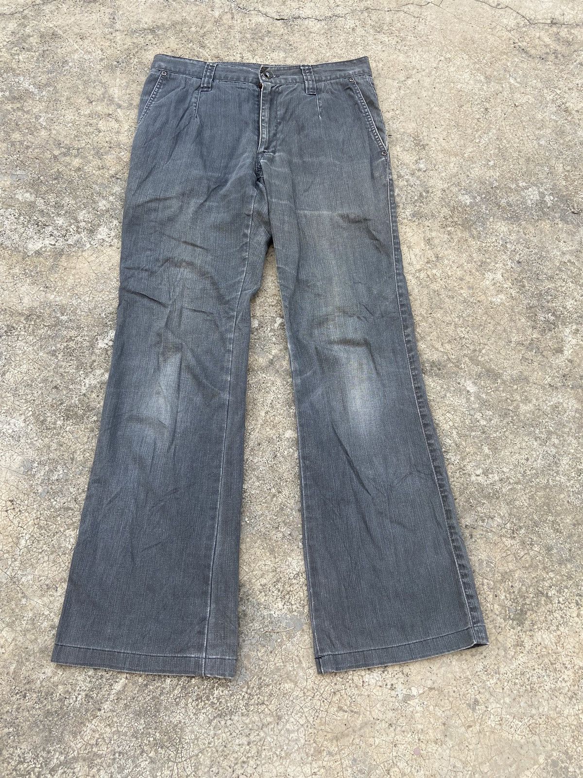 If Six Was Nine 🔥 Ying & Yang flare pants Size US 30 / EU 46 - 1 Thumbnail