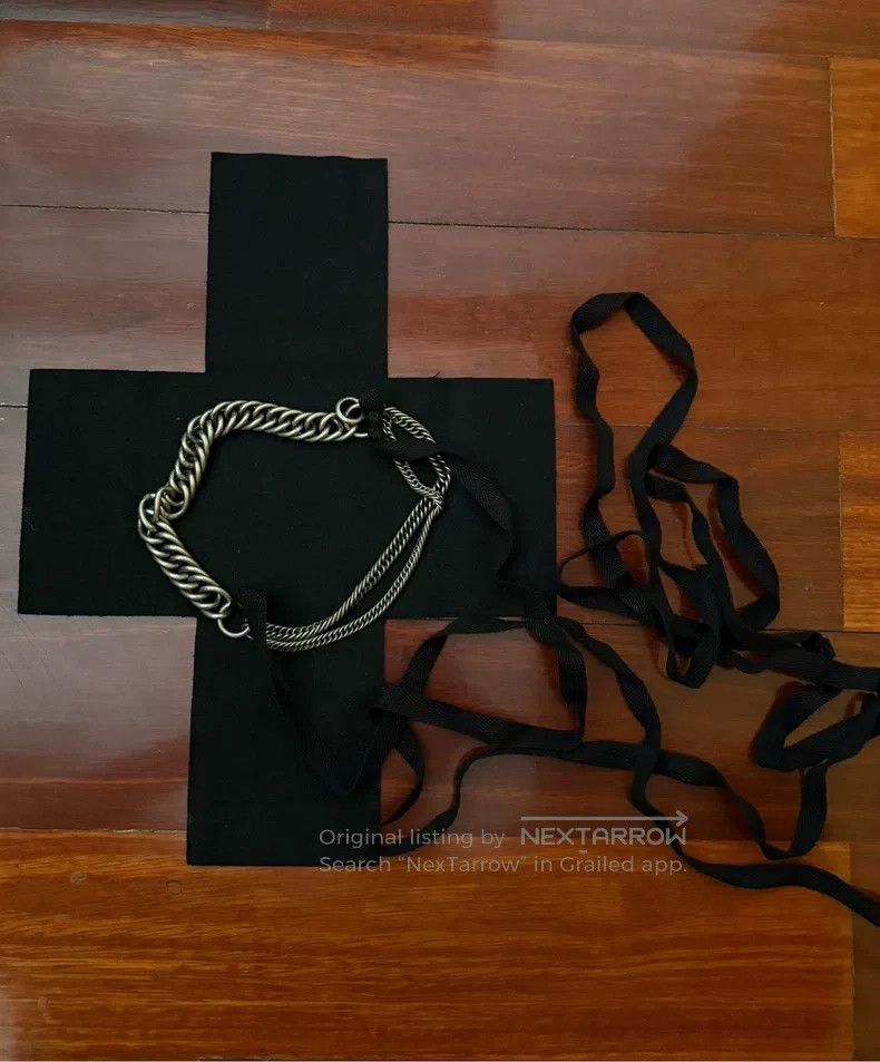 Ann Demeulemeester Ann Demeulemeester double streamer bracelet Size ONE SIZE - 1 Thumbnail
