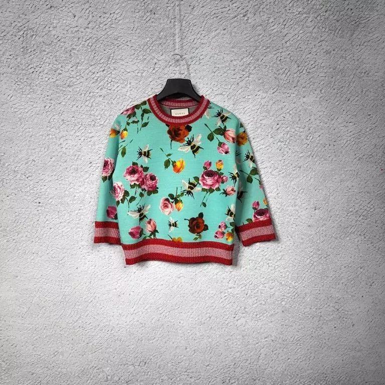 Gucci Gucci Floral sweatshirt Size S / US 4 / IT 40 - 1 Thumbnail