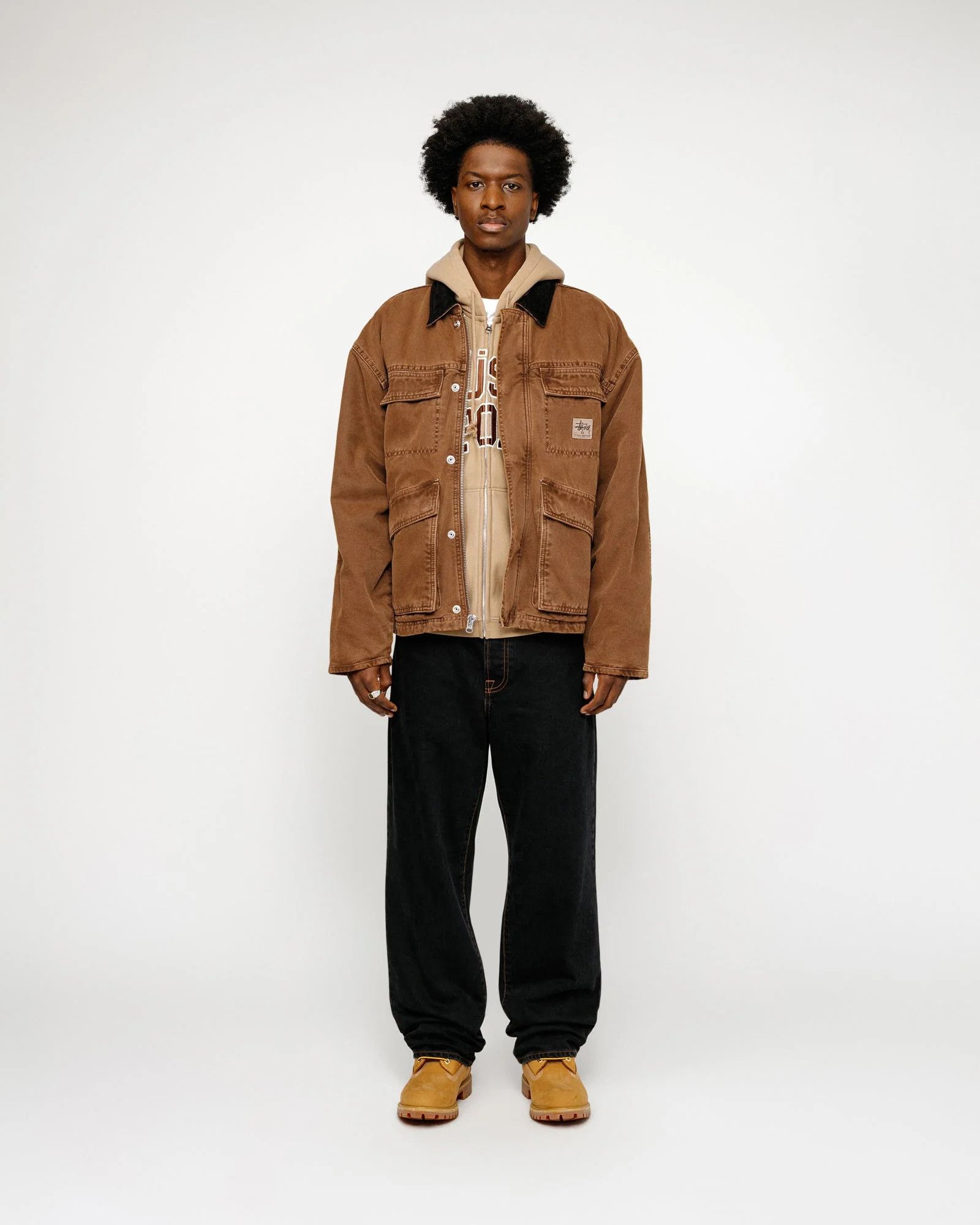 Stussy Stussy Washed Canvas Shop Jacket | Grailed