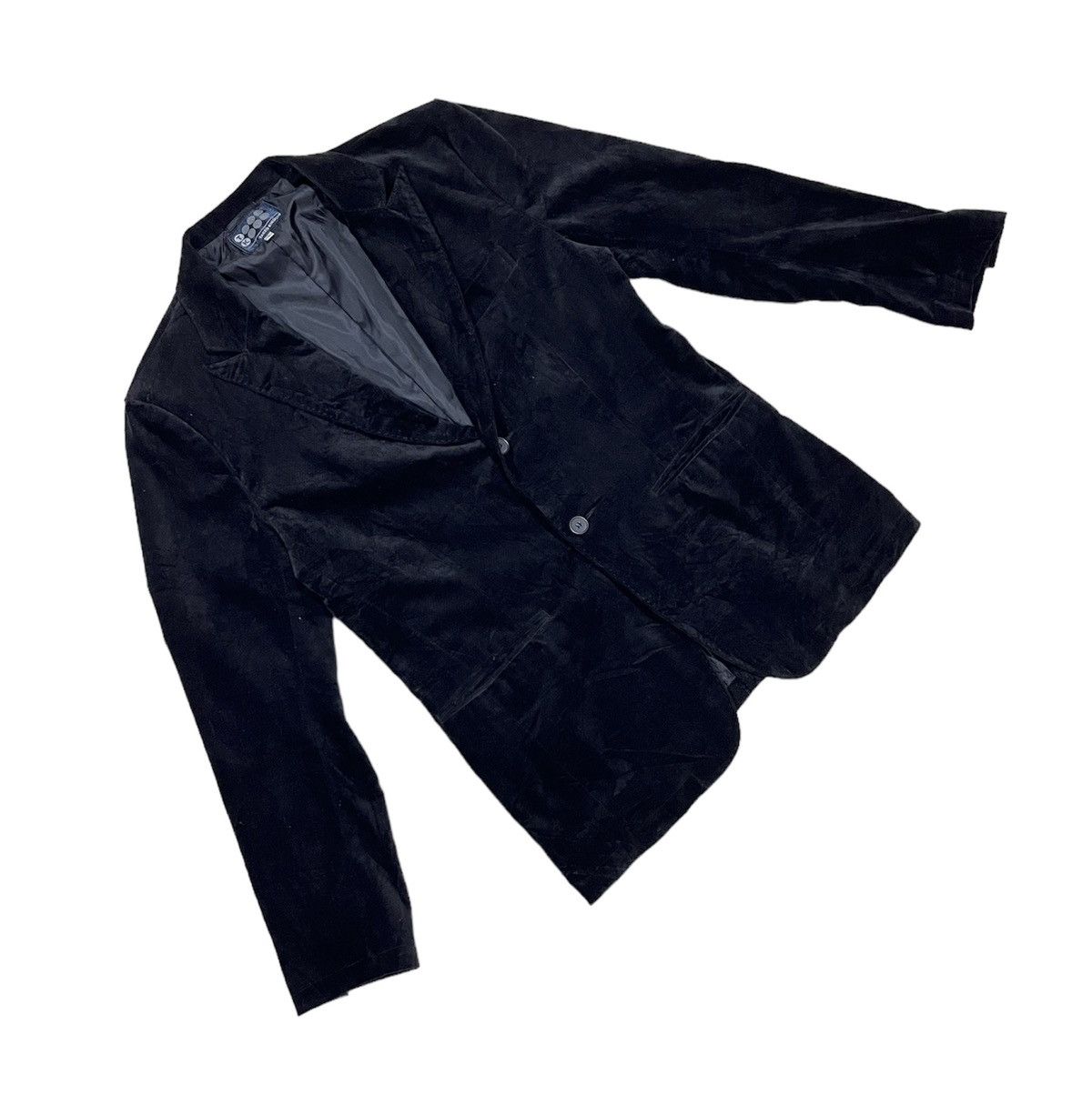 Japanese Brand × Takeo Kikuchi Japanese brand takeo kikuchi blazer valvet black Size 38L - 2 Thumbnail