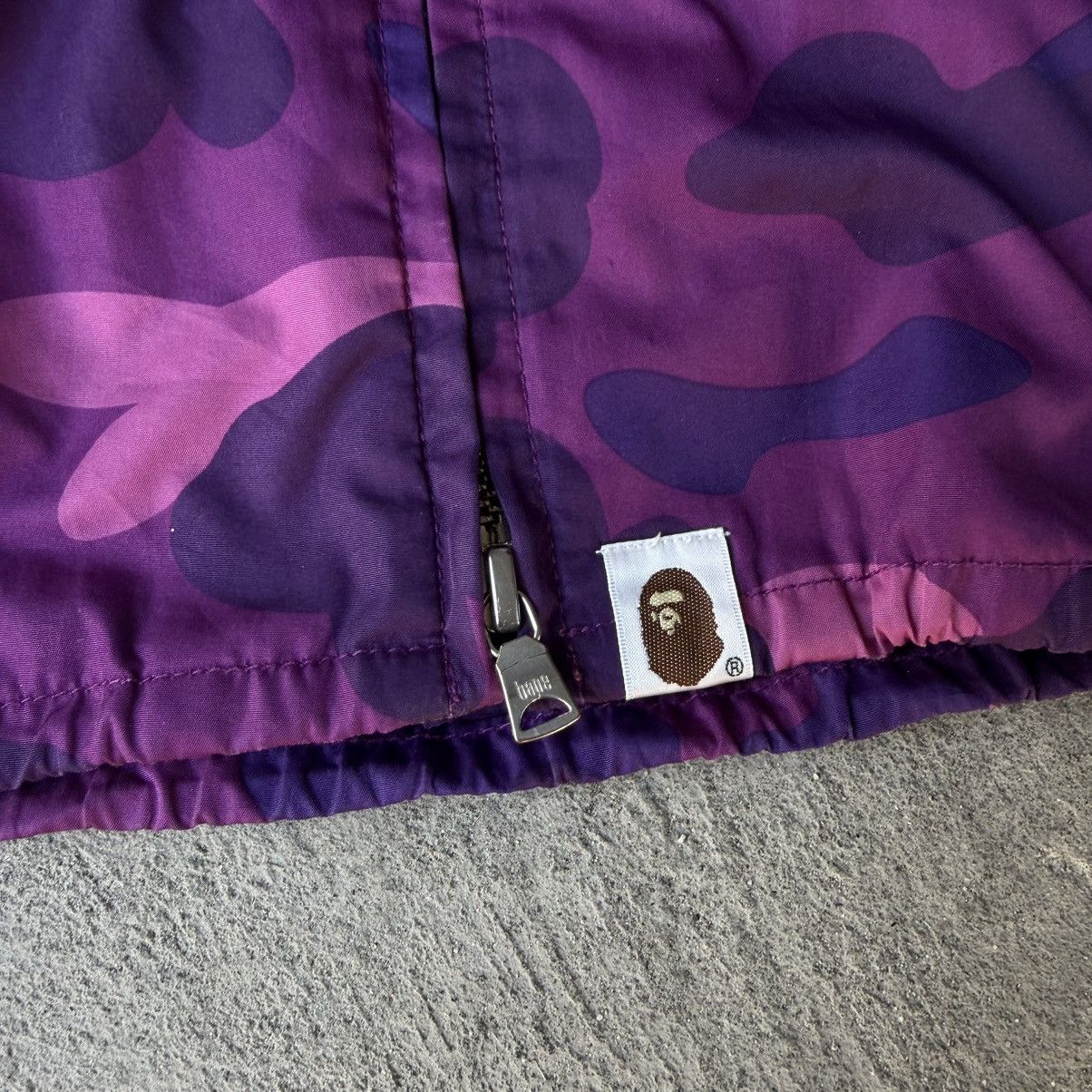 Bape OG BAPE NYLON FULL ZIP PURPLE CAMO Size US M / EU 48-50 / 2 - 2 Thumbnail