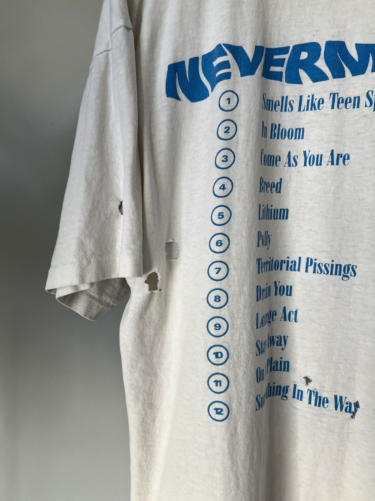 Nirvana × Vintage Vintage 1992 Nirvana - Nevermind Tee Size US XL / EU 56 / 4 - 9 Thumbnail