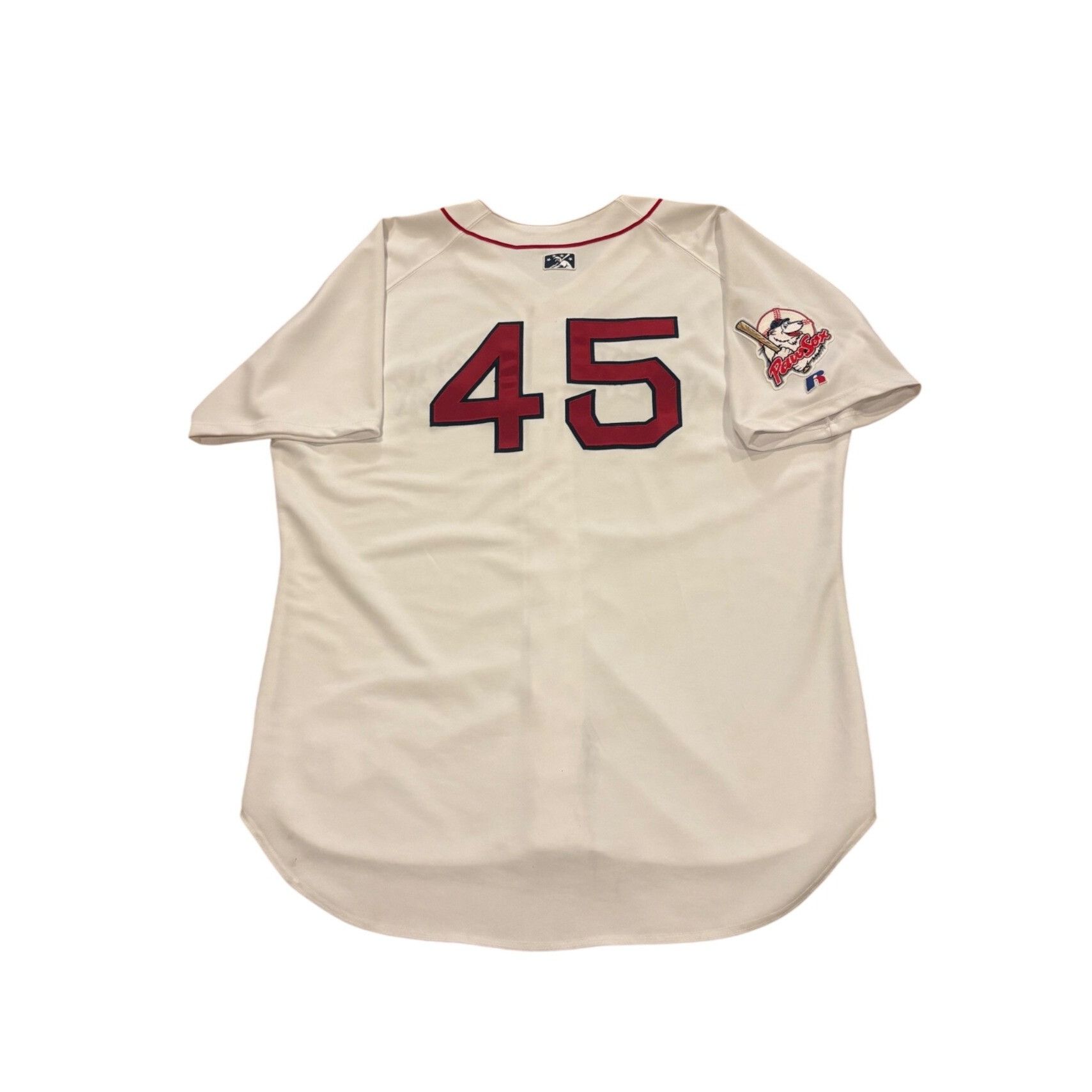 Russell Athletic Game Worn 2003 Pawtucket Red Sox Ryan Rupe #45 Minor League Size US XXL / EU 58 / 5 - 2 Thumbnail