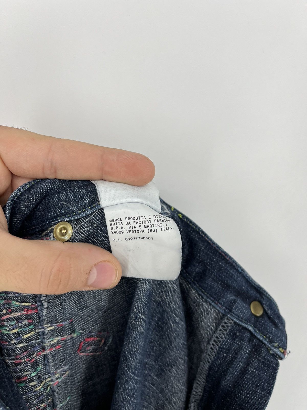 Other Vintage Cappopera 90s Designer Denim Pants All Over Prints Size 27" / US 4 / IT 40 - 10 Thumbnail