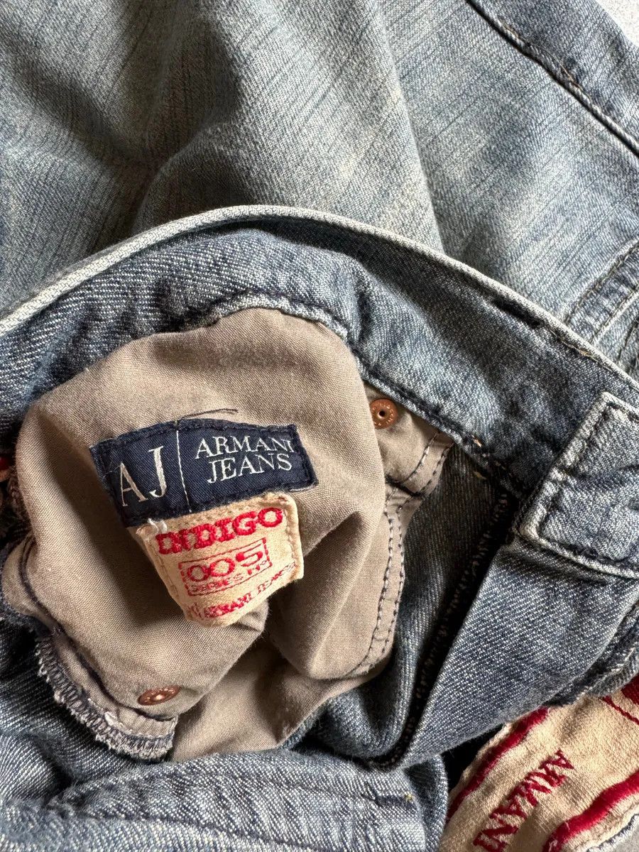 Armani 2000s Armani Relaxed Large Straight Jeans Size US 37 - 7 Thumbnail