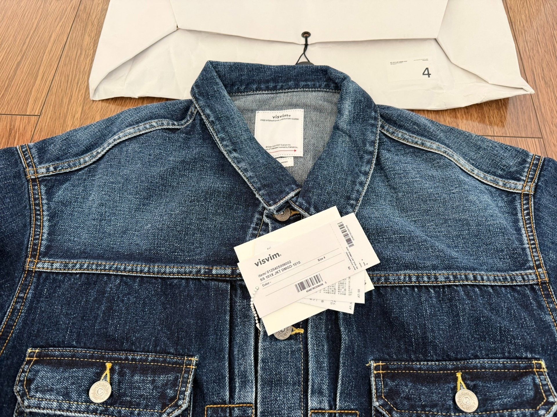 Visvim VISVIM 25AW 101X DMGD-1010 Denim Jacket Size US XL / EU 56 / 4 - 3 Thumbnail