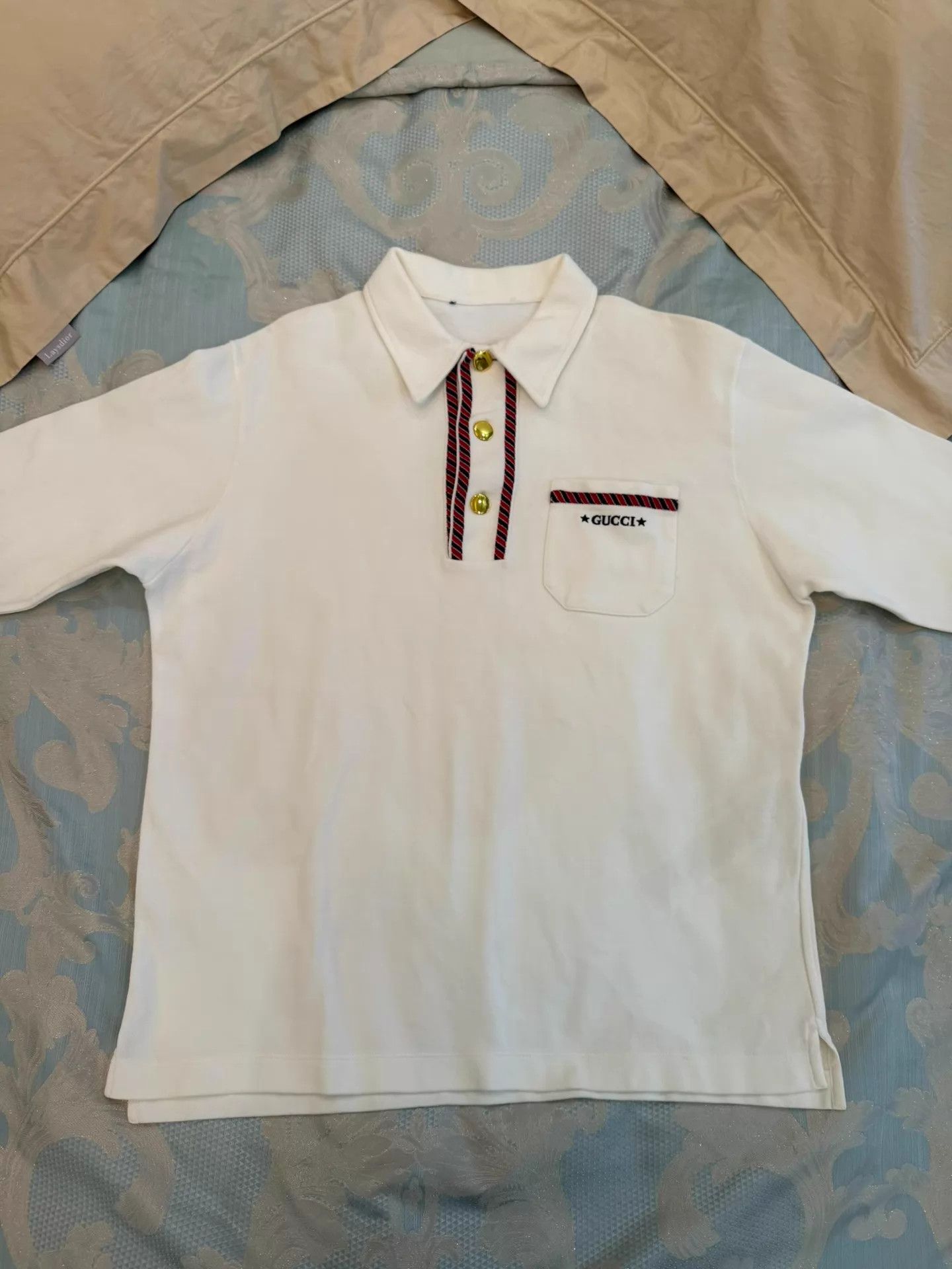 Gucci Gucci 2024 Polo Sweatshirt M Front Pocket Embroidered Logo Size US M / EU 48-50 / 2 - 1 Thumbnail
