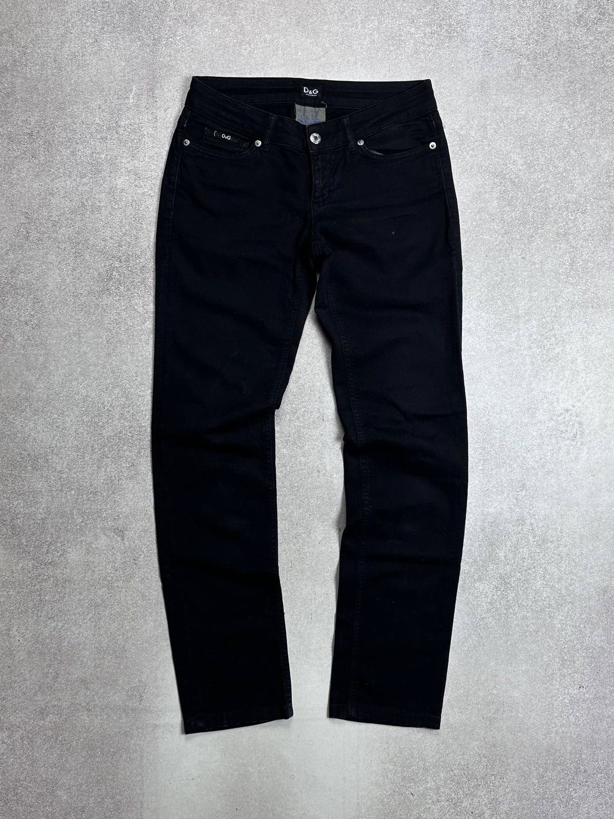 Dolce & Gabbana Vintage Dolce Gabbana Pocket Logo Pants Jeans 26 Womans Size 26" / US 2 / IT 38 - 4 Thumbnail