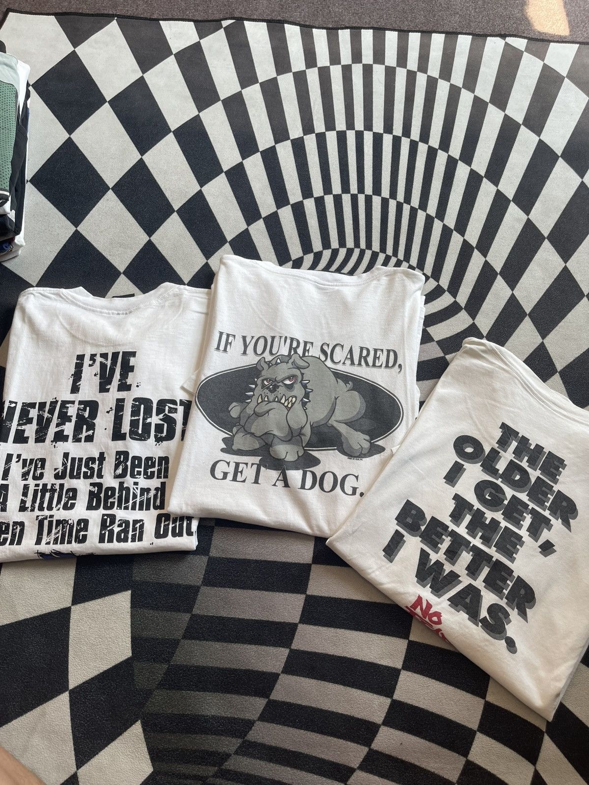 Rare Vintage 90s No Fear Graphic Tee Bundle (3 Shirts)