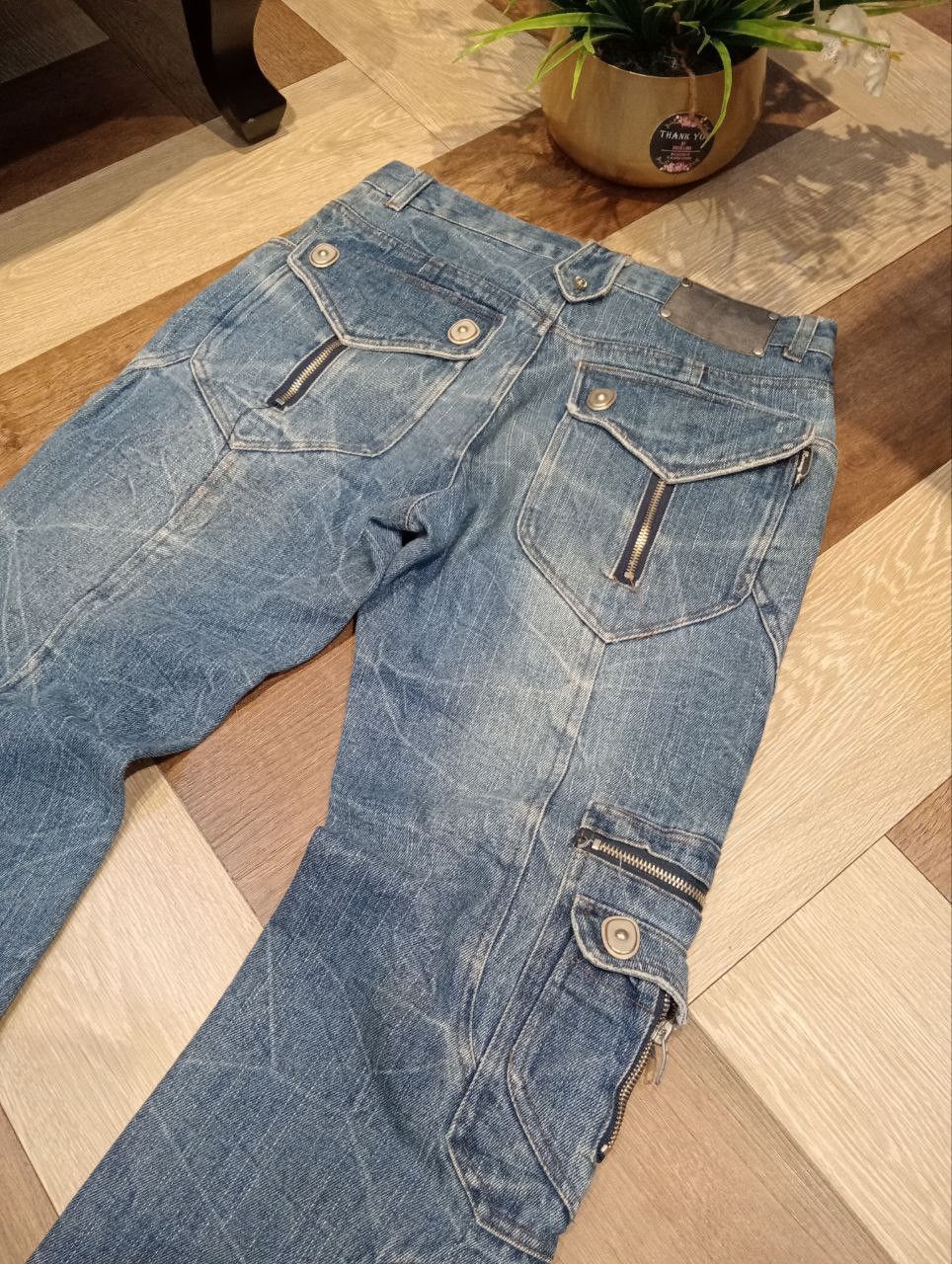 Seditionaries BERNINGS SHO JAPAN MULTIPOCKET FLARED JEANS Size US 30 / EU 46 - 15 Thumbnail