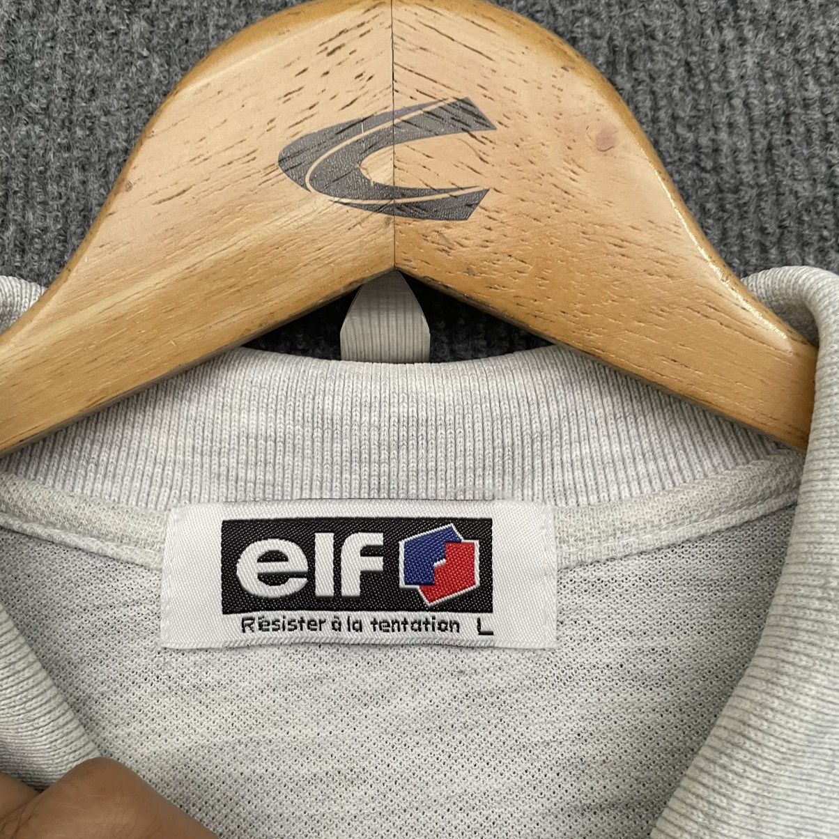 Vintage 1990s Elf Motorsport Polo T Shirt Size US L / EU 52-54 / 3 - 5 Thumbnail