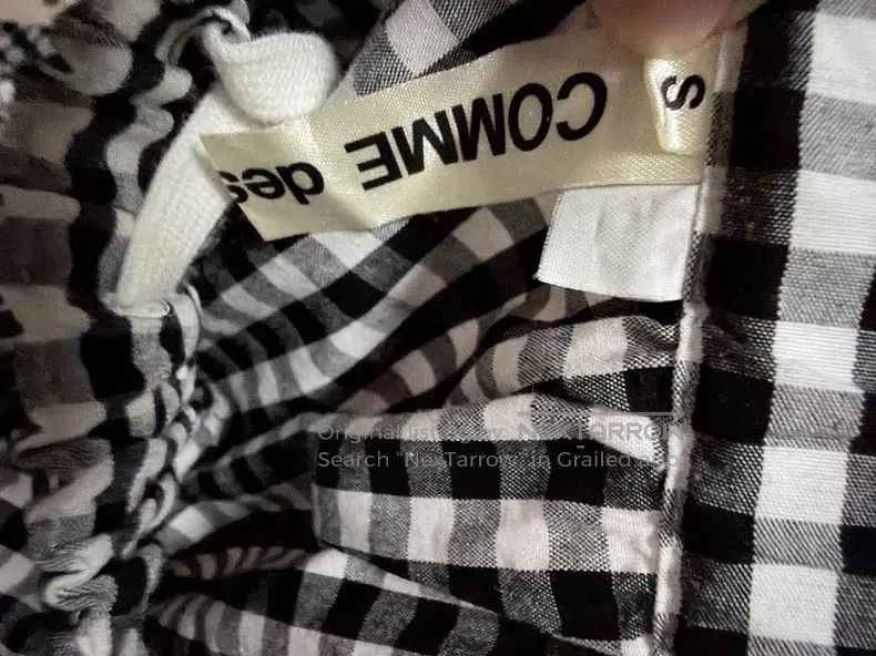 Comme des Garcons Comme des Garcons size S Deconstructed Plaid Skirt Size 22" - 3 Thumbnail