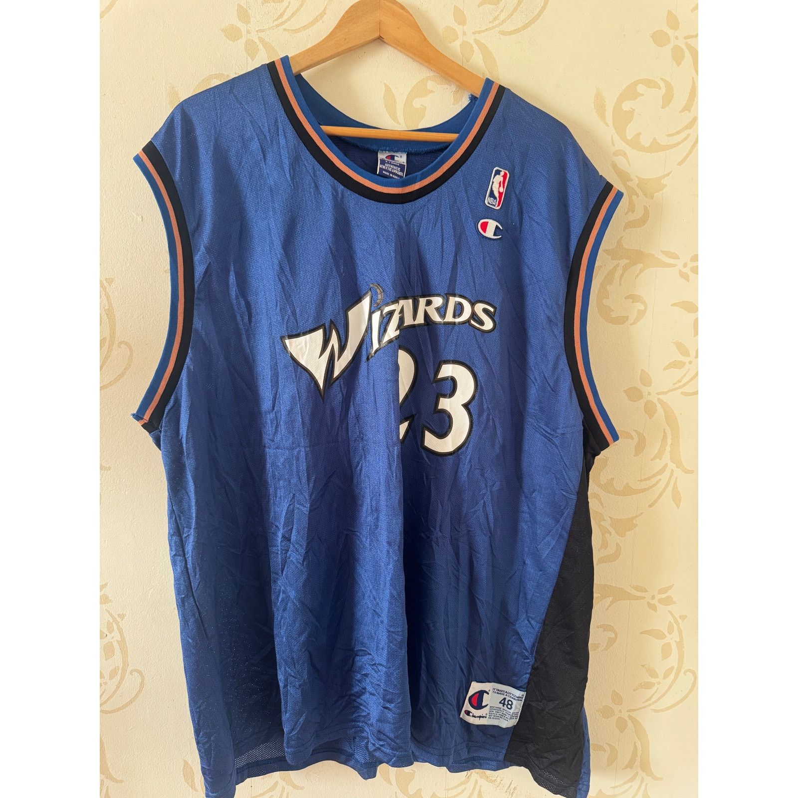 Champion Washington Wizards Michael Jordan #23 Jersey Mens Size 48 Size US M / EU 48-50 / 2 - 2 Thumbnail