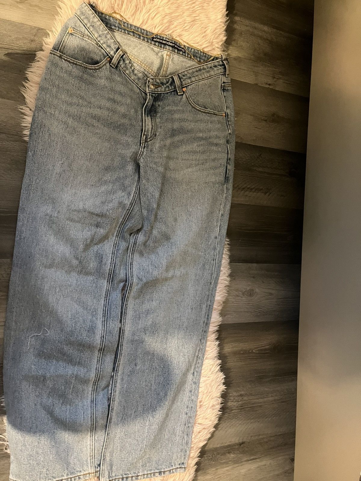 Alexander Wang alexander wang blue jeans Size 31" - 3 Thumbnail
