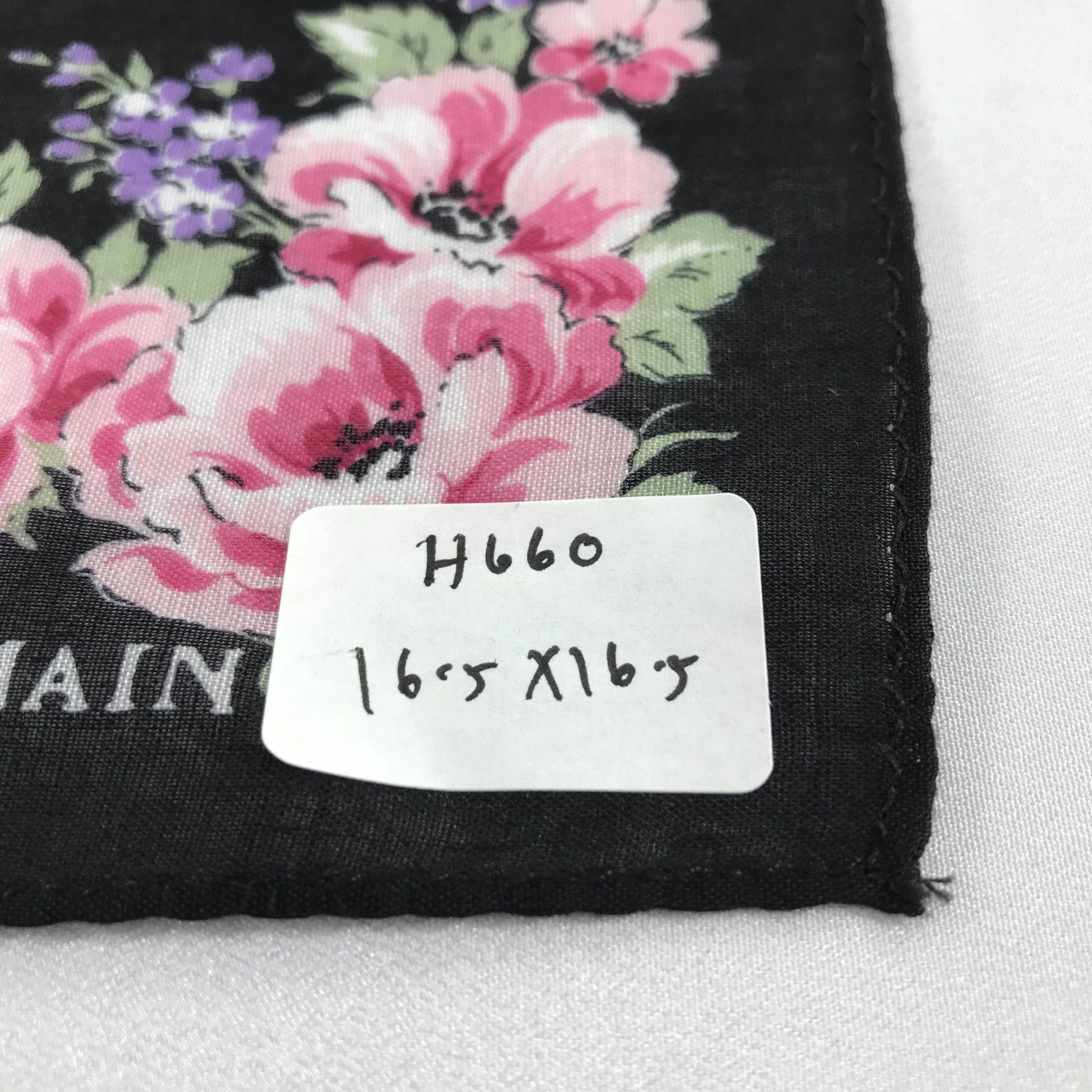 Pierre Balmain Pierre Balmain Floral Handkerchief Bandana Neckerchief H660 Size ONE SIZE - 5 Thumbnail