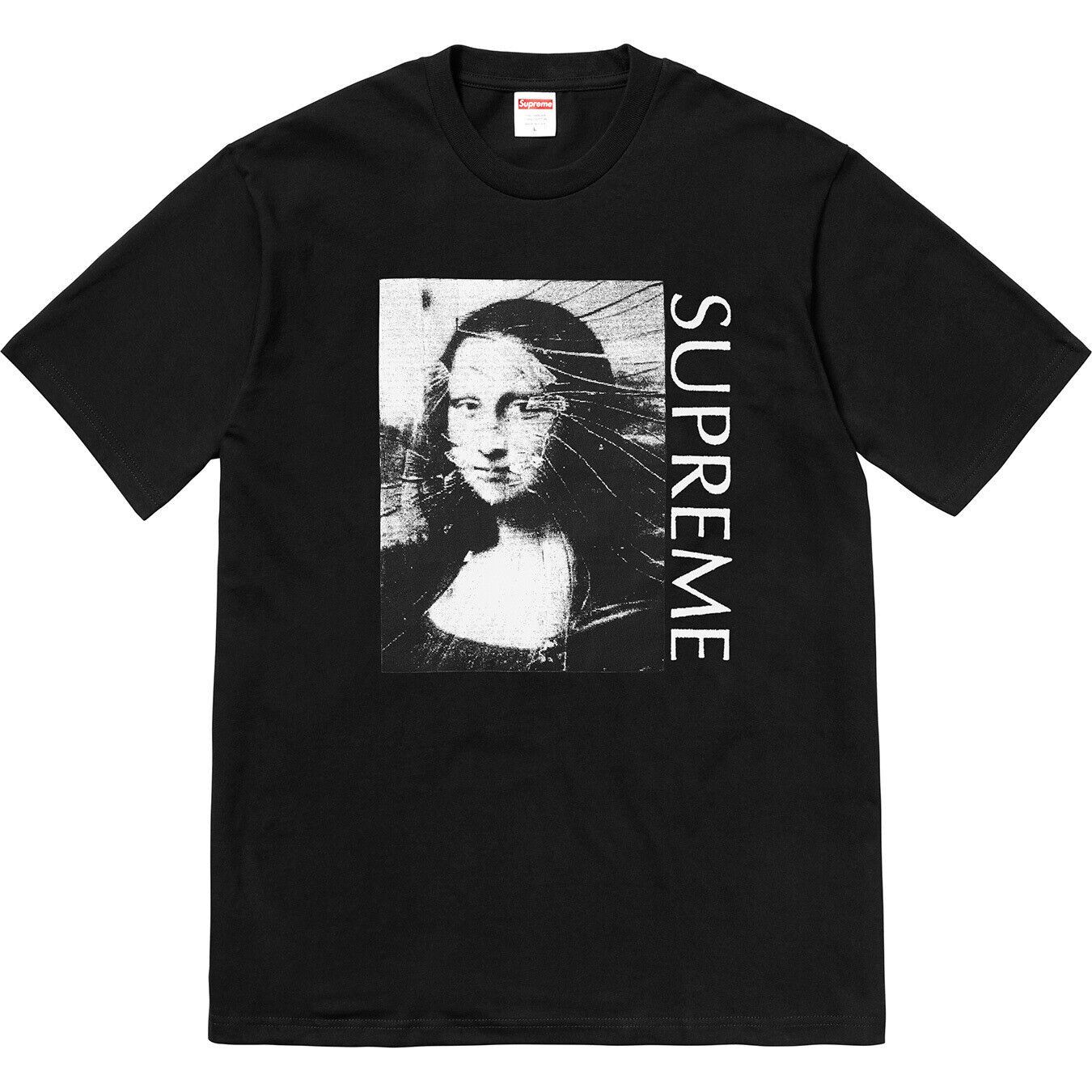 Supreme Mona Lisa Tee Black Medium size