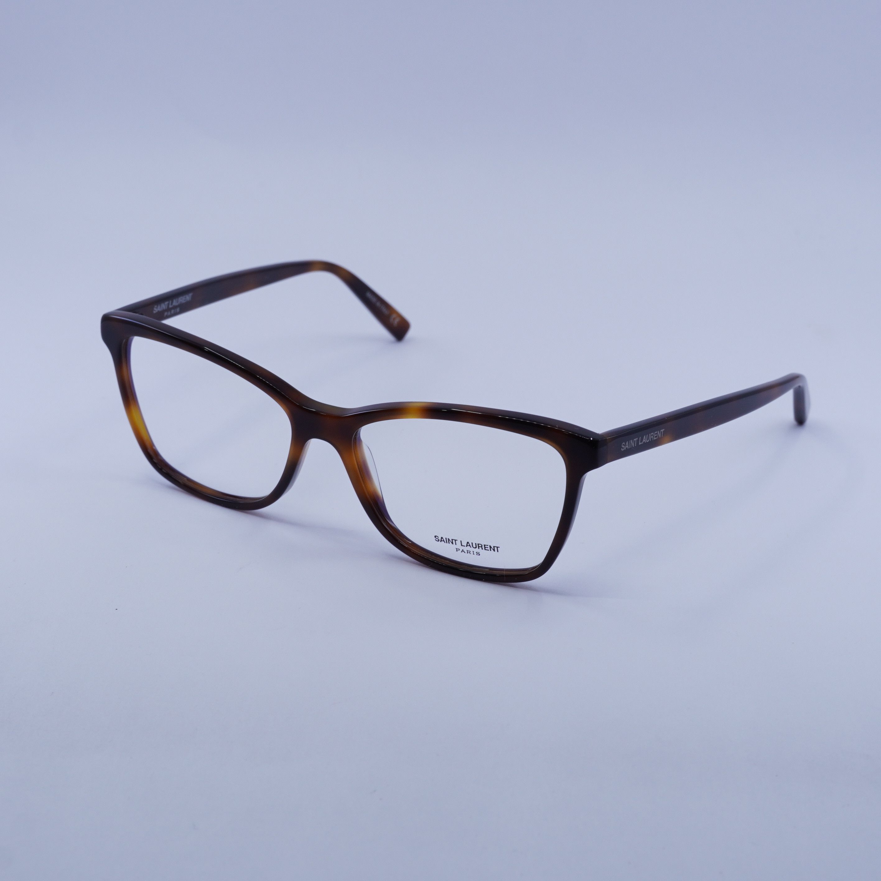 Saint Laurent Paris Saint Laurent SL503 003 Eyeglasses Havana 56mm Cat Eye Frame Size ONE SIZE - 1 Thumbnail