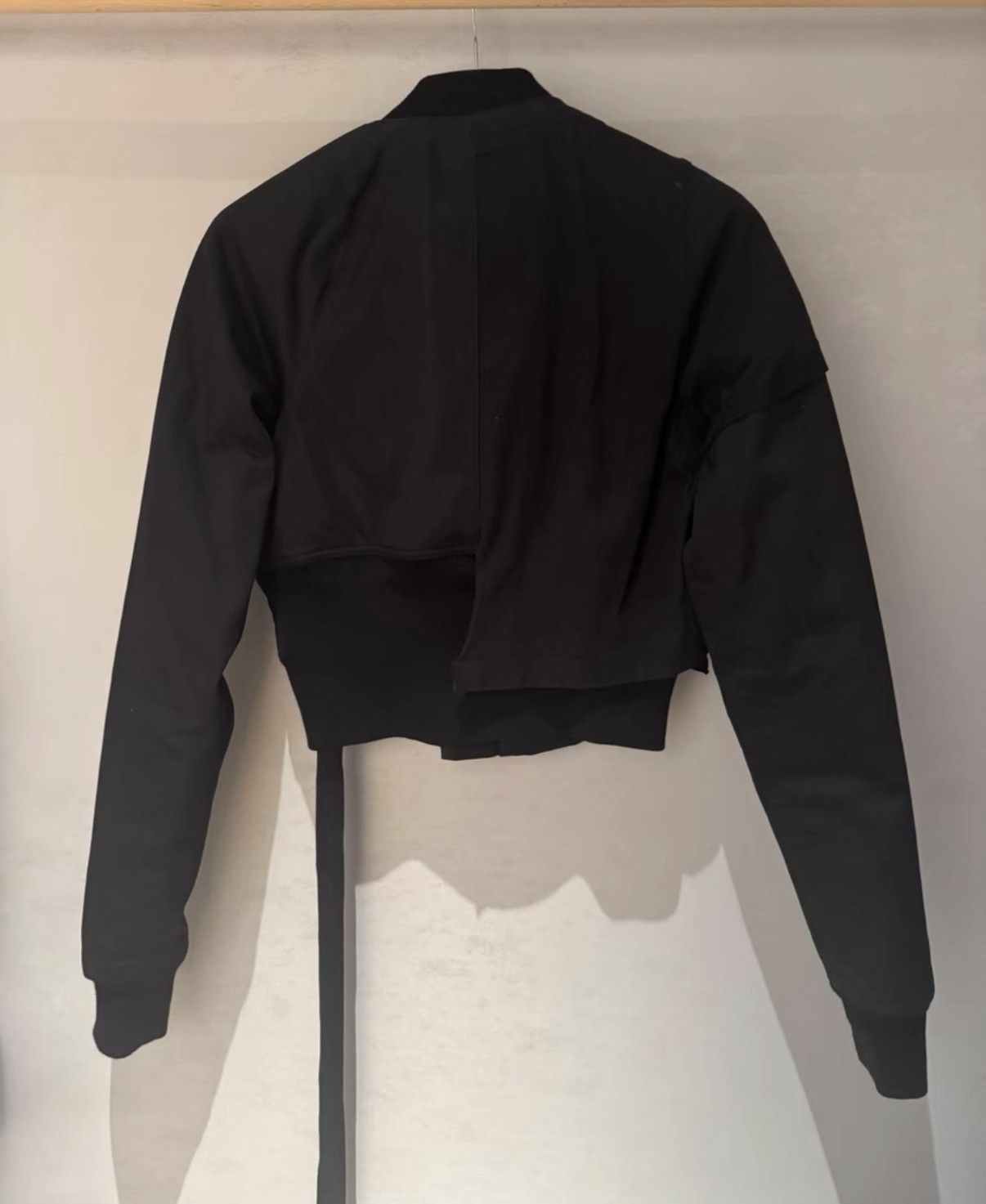 Rick Owens Rick Owens DRKSHDW FW21 Cropped Bomber Jacket Size US XS / EU 42 / 0 - 2 Thumbnail