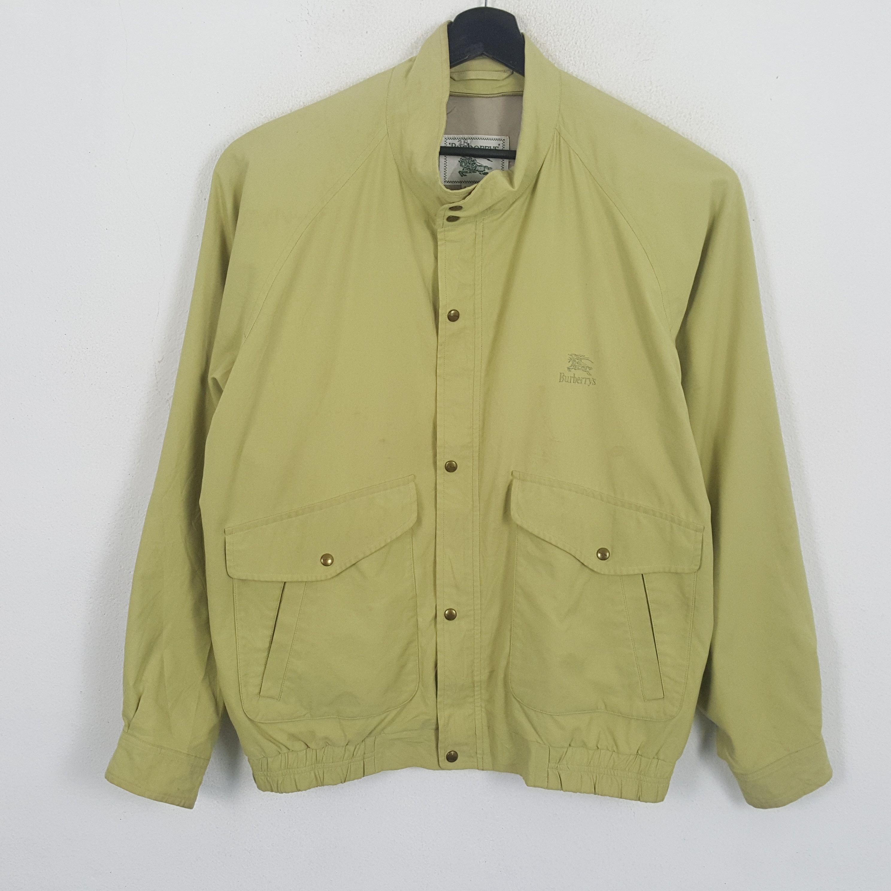 Burberry × Vintage BURBERRYS Luxury Brand Small Logo Design Jacket Size US XL / EU 56 / 4 - 1 Thumbnail