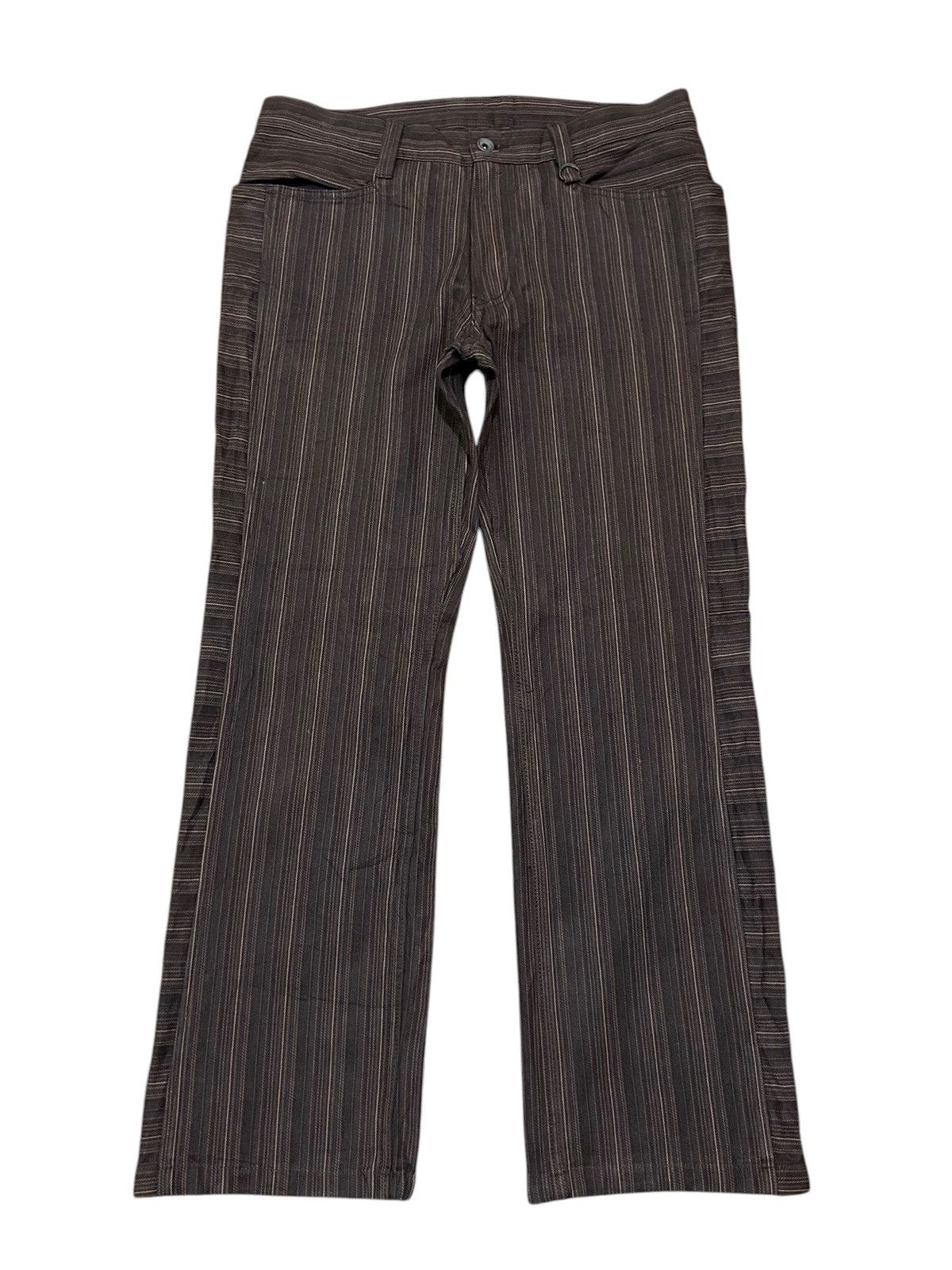 Nicole Club DROP💥 2000s NICOLE CLUB FOR MEN STRIPED PANTS Size US 32 / EU 48 - 11 Thumbnail