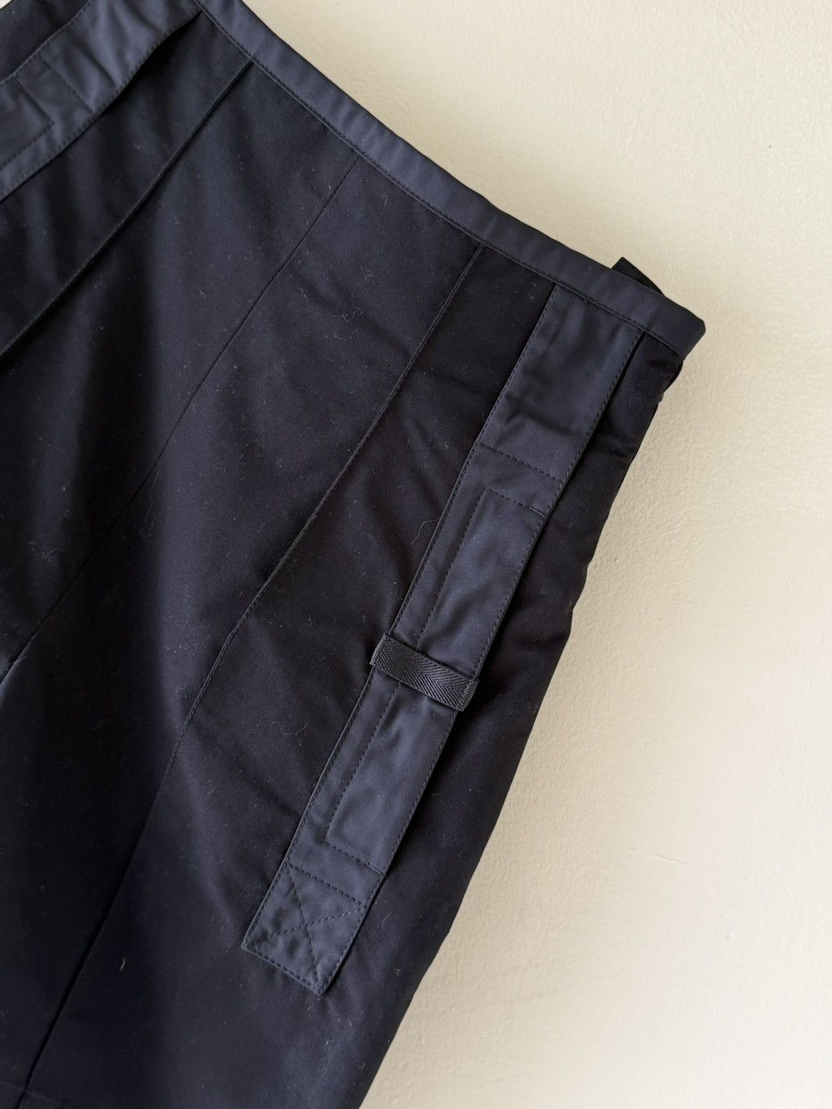 Hermes Hermes Cotton Craquant Black Women’s Black Short Size 25" / US 0 / IT 36 - 4 Thumbnail