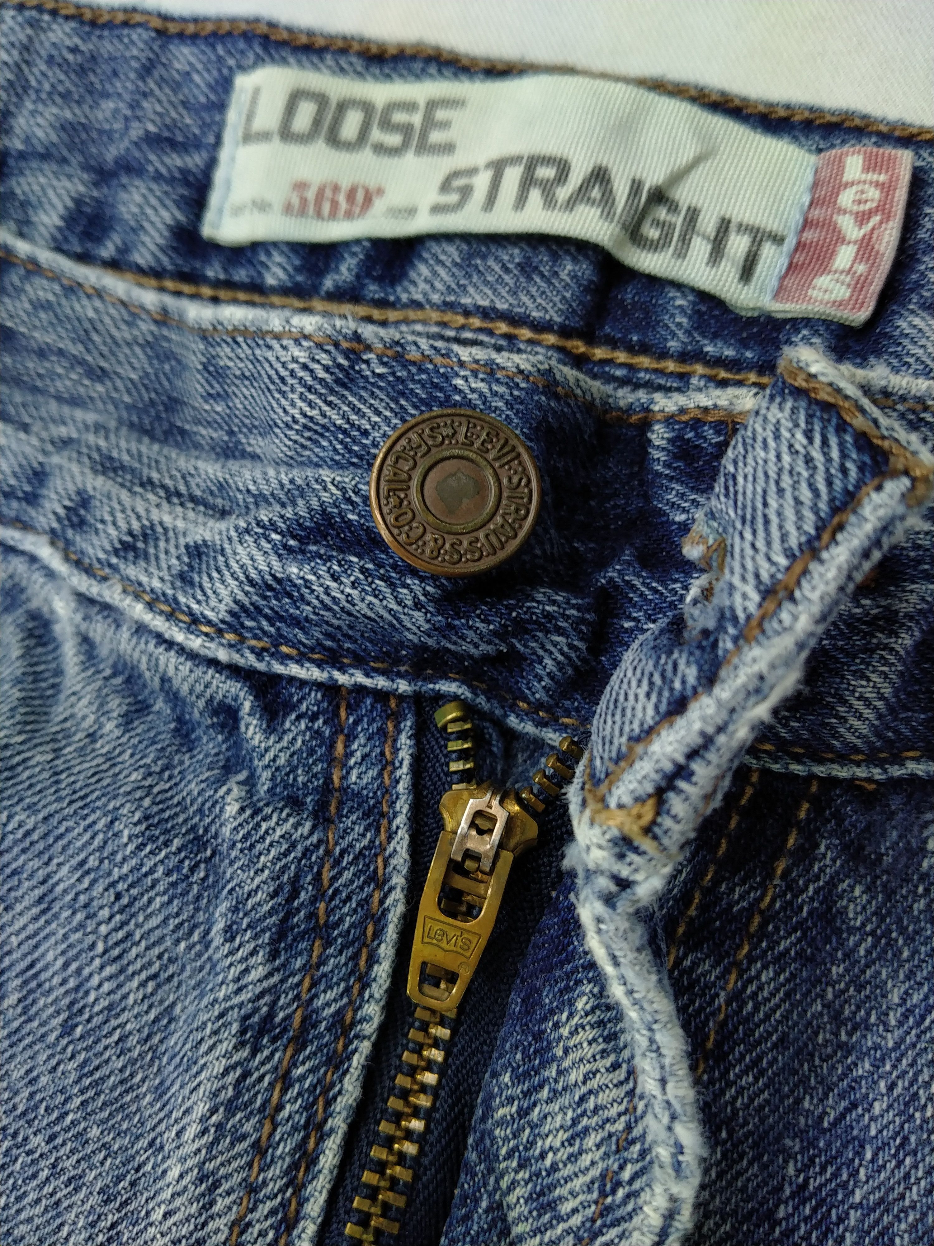 Other Vintage Levi's 560 Loose Straight 34x32.5 Denim -JN315 Size US 34 / EU 50 - 8 Thumbnail