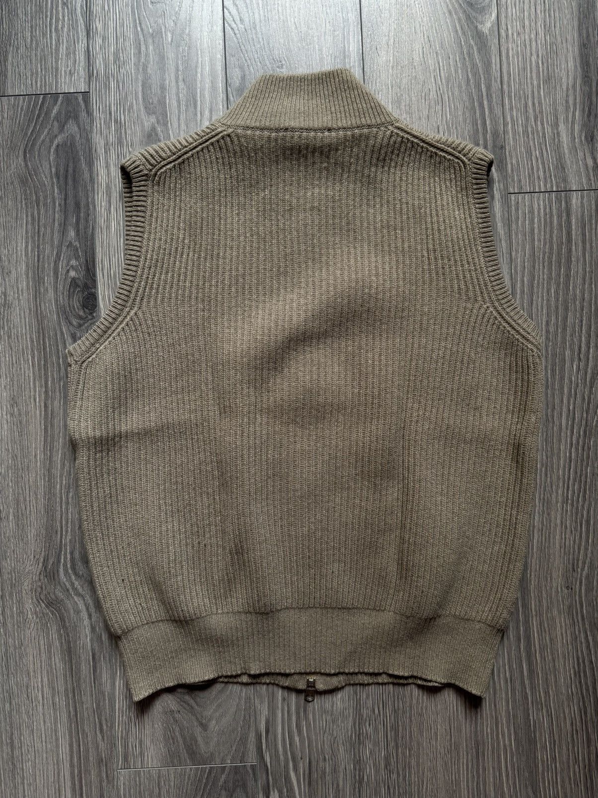Other Falconeri Beige Ribbed Vest Men’s Size US M / EU 48-50 / 2 - 9 Thumbnail
