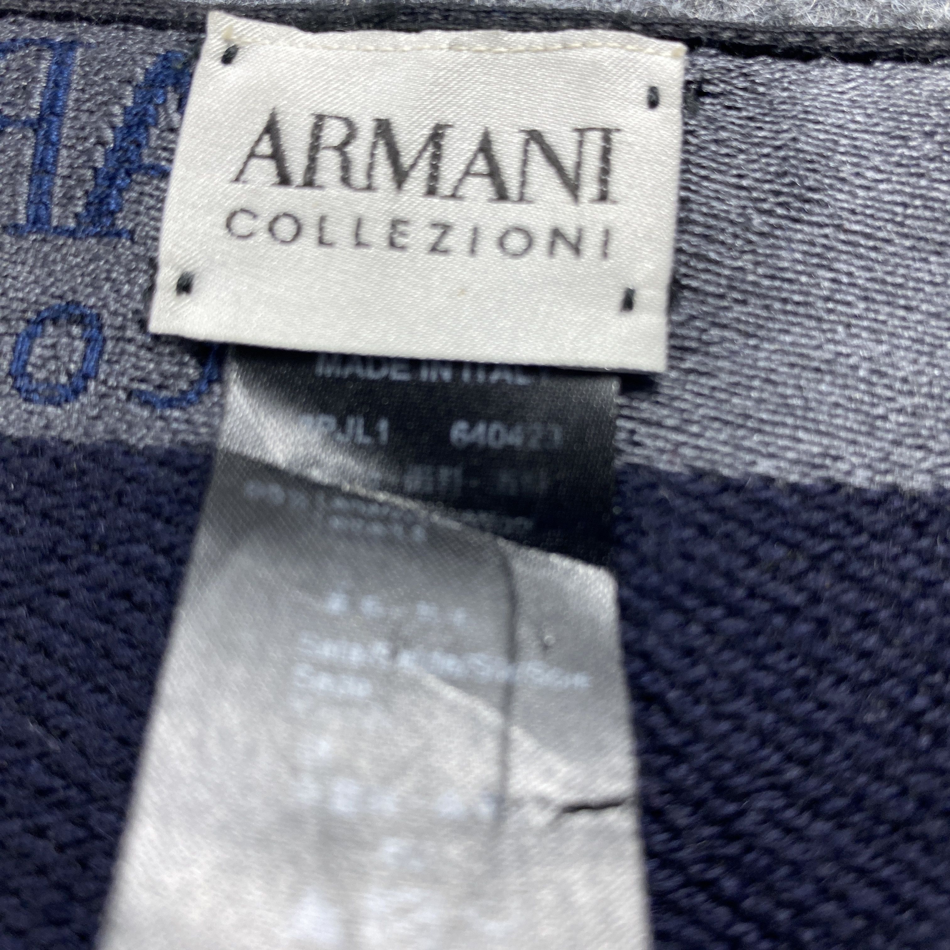 Armani Collezioni × Vintage Armani Collezioni Scarf # Muffler # Neckwear # D435 Size ONE SIZE - 3 Thumbnail