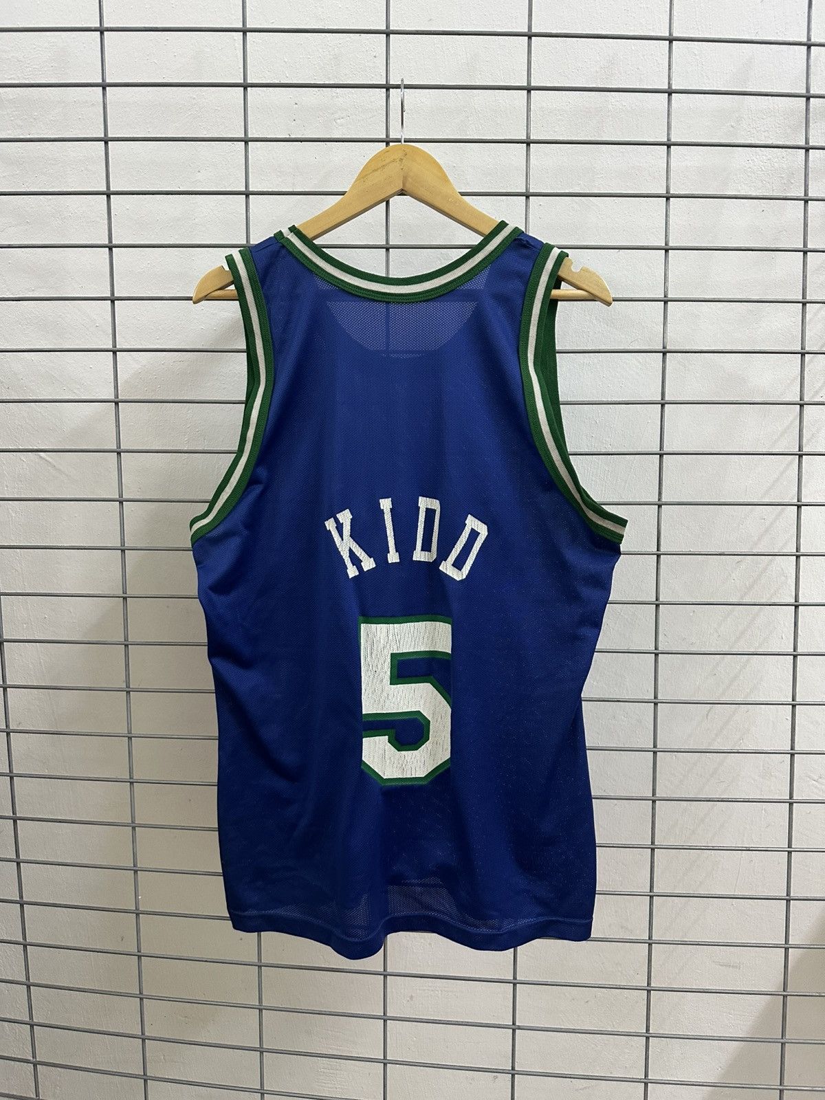 Champion Rare Vintage Dallas Mavericks Jason Kidd Champion NBA Jersey Size US L / EU 52-54 / 3 - 2 Thumbnail