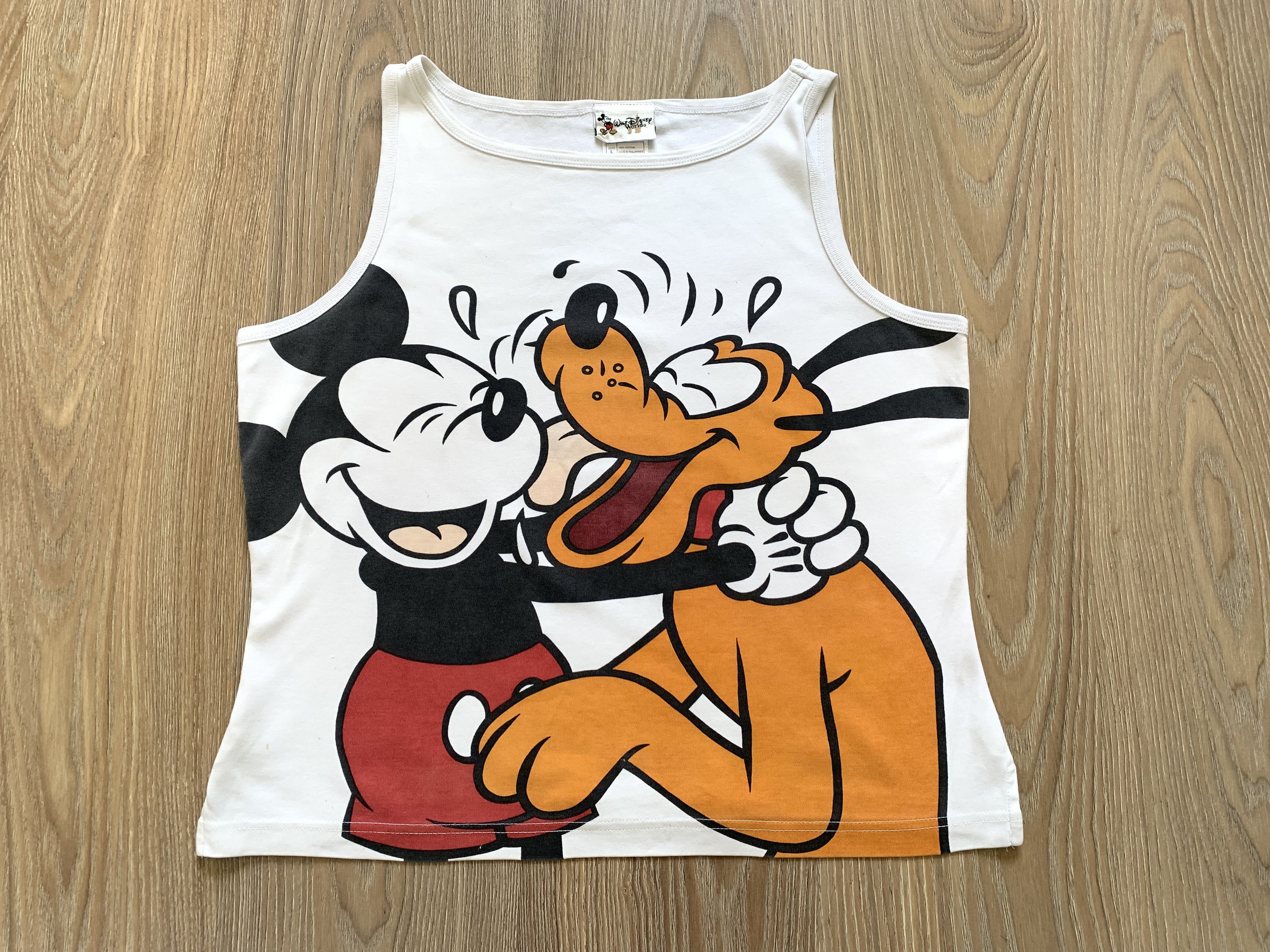Walt Disney World Mickey Goofy Printed Tank Top