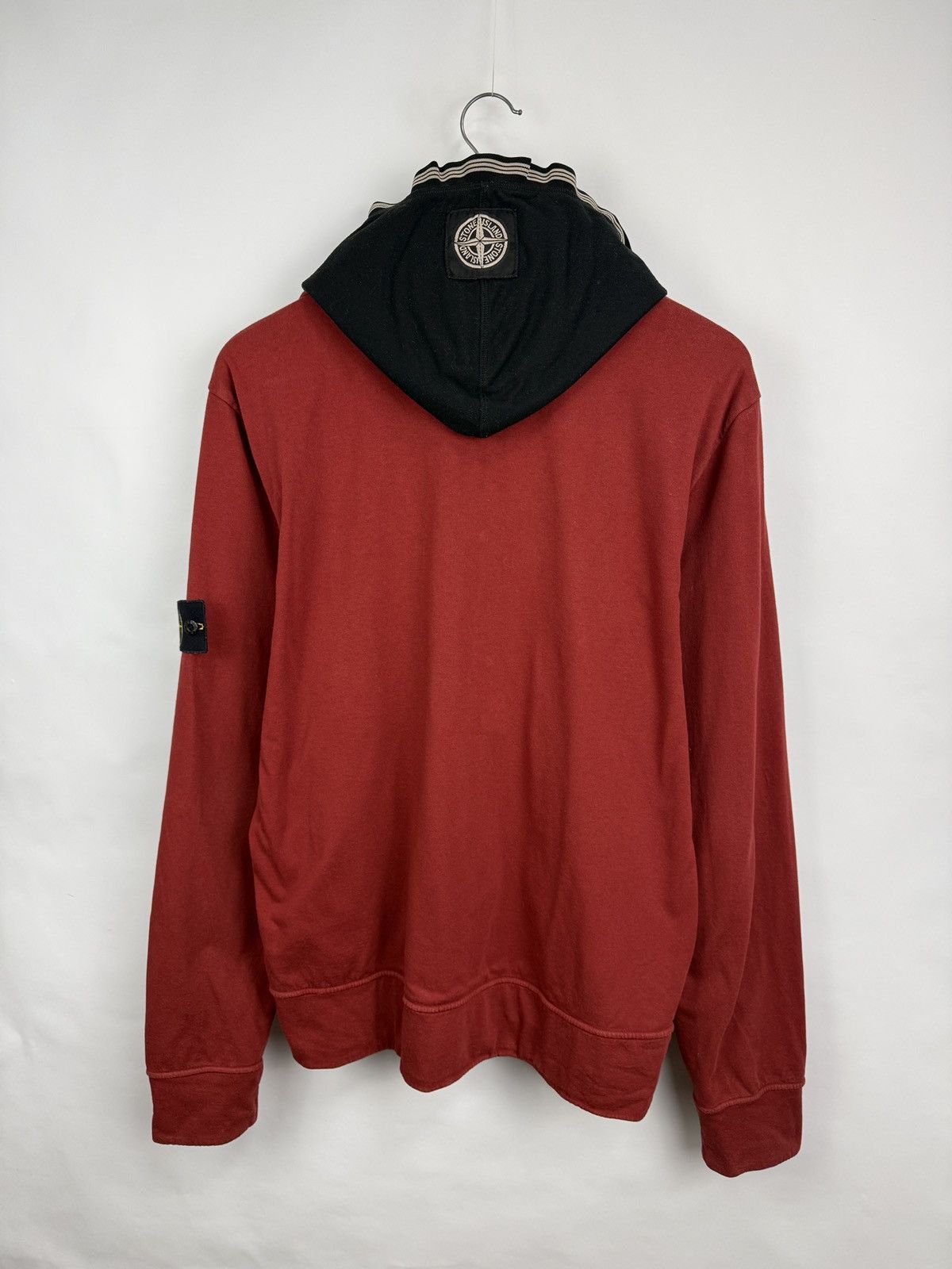 Stone Island 🇮🇹 Vintage 90s Stone Island Archive Layered Hooded Jacket Size US XL / EU 56 / 4 - 15 Thumbnail