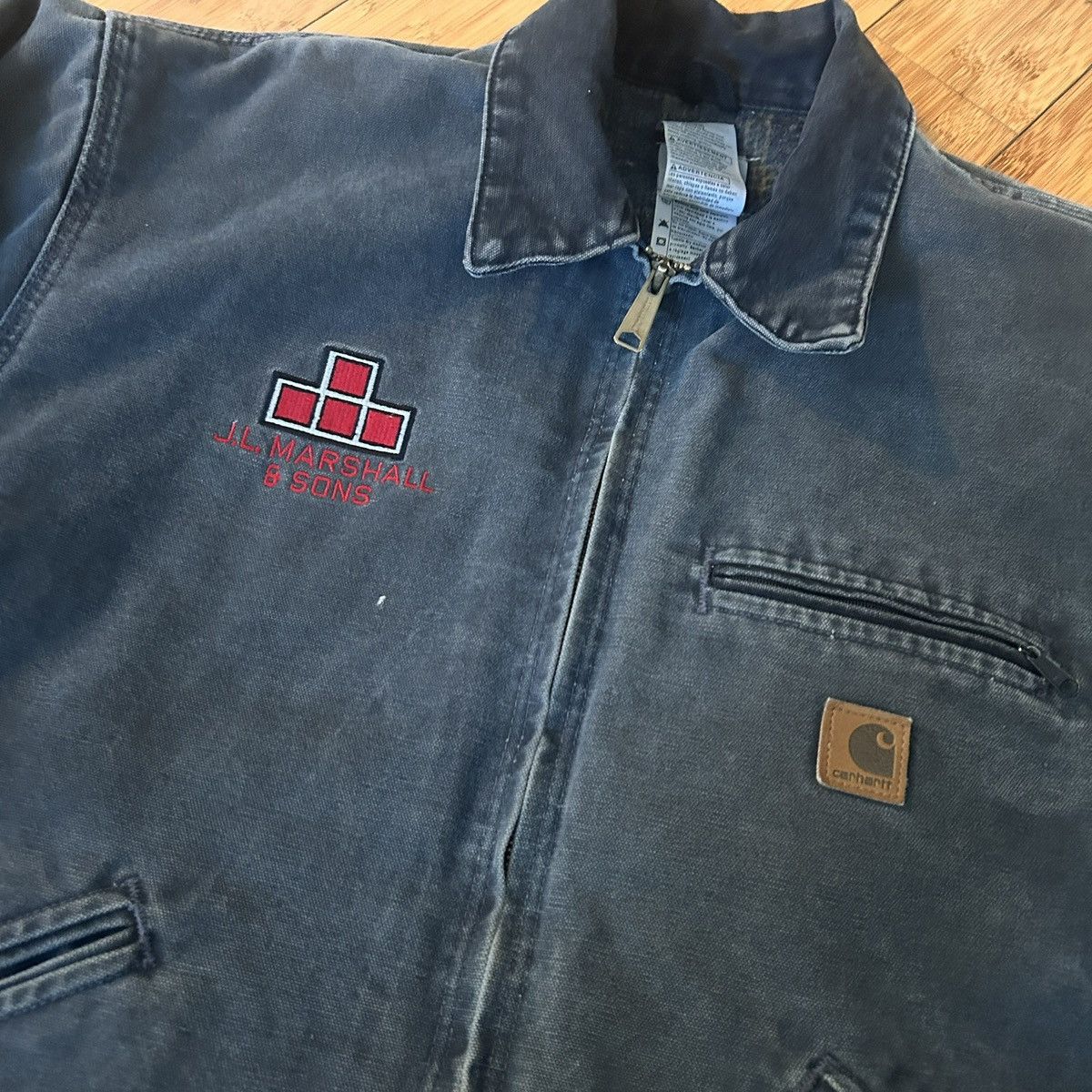 Carhartt J97 PTL Detroit Jacket Size US XL / EU 56 / 4 - 2 Thumbnail